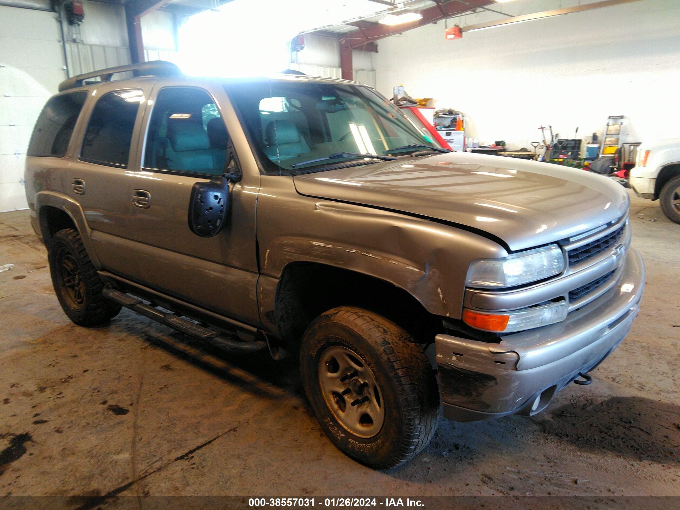 CHEVROLET TAHOE 2001 1gnek13t41r206714