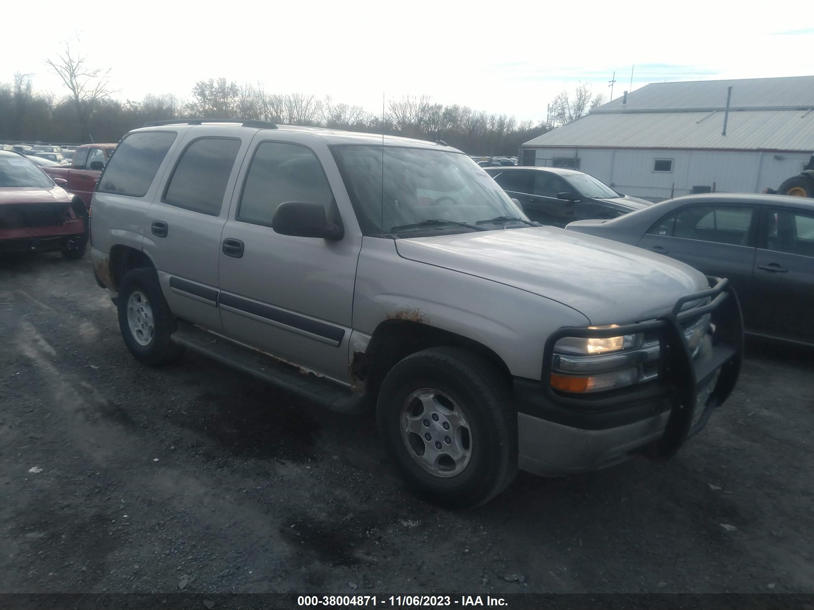 CHEVROLET TAHOE 2005 1gnek13t45j109307