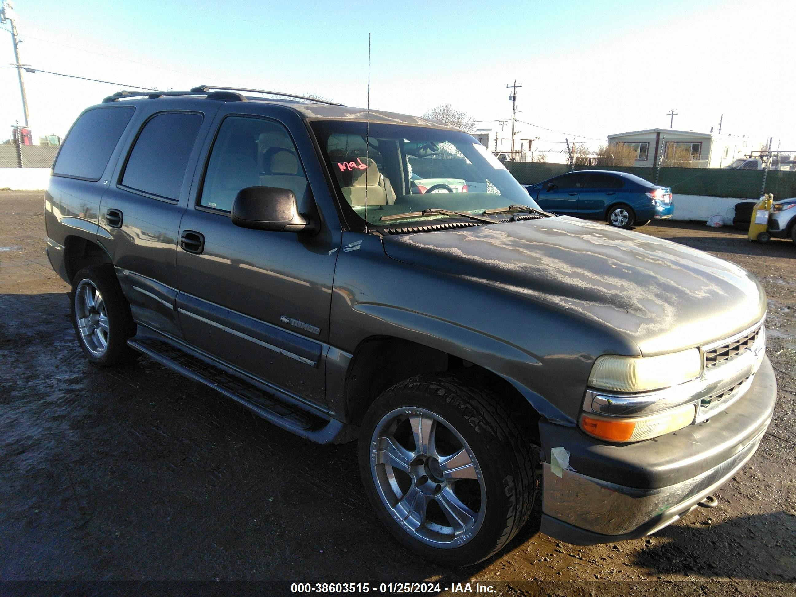 CHEVROLET TAHOE 2001 1gnek13t51j170756