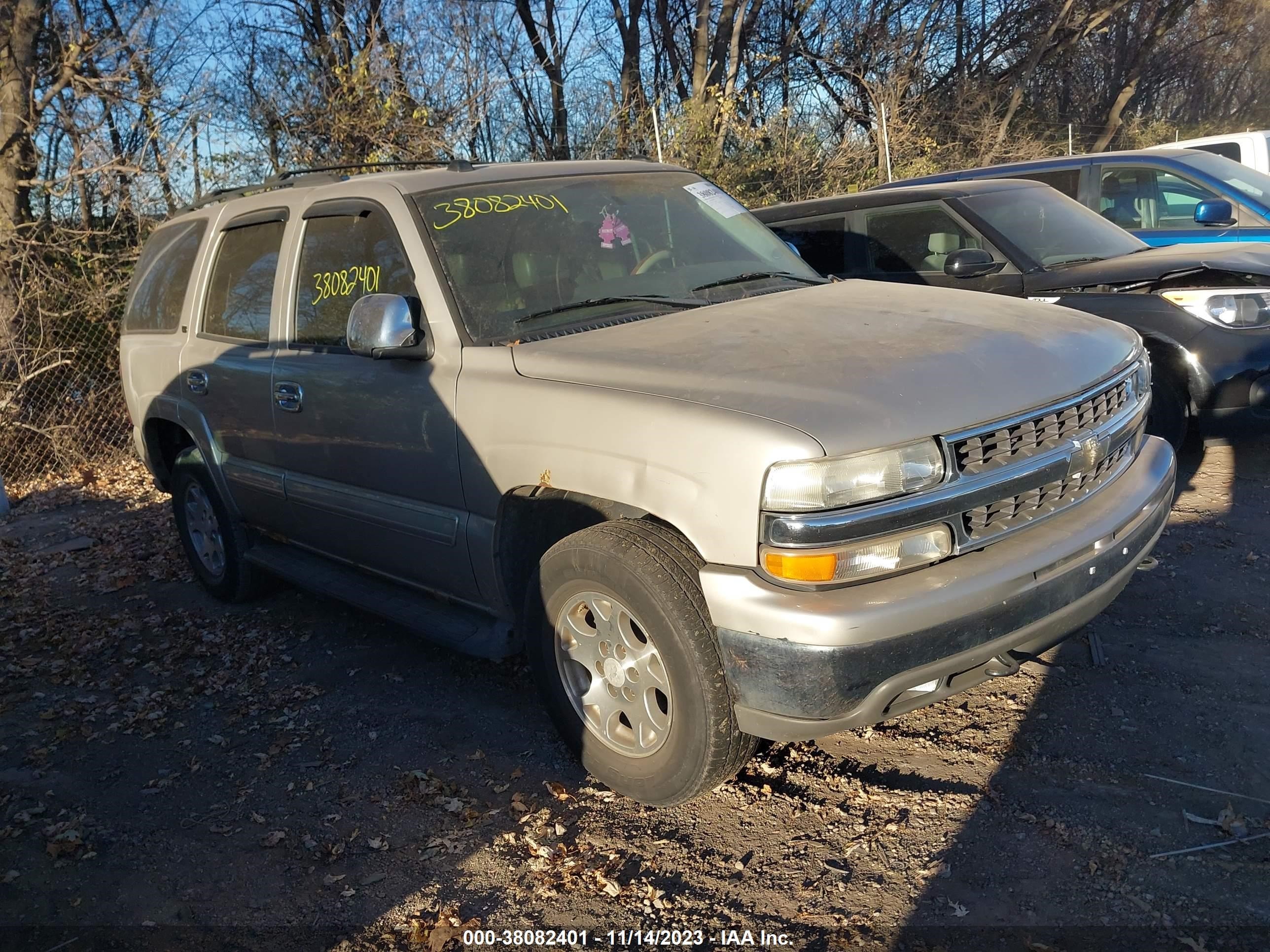 CHEVROLET TAHOE 2005 1gnek13t55r226296