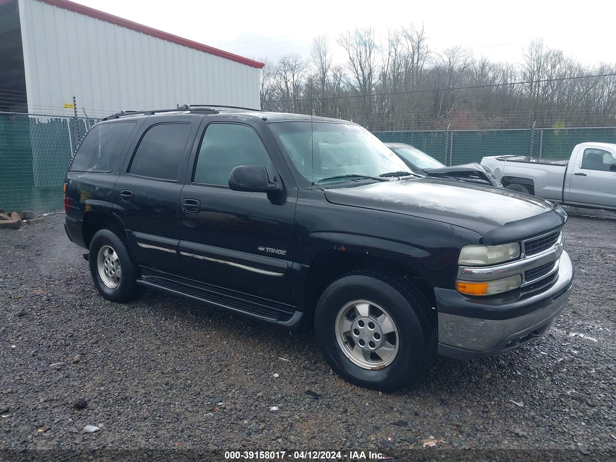 CHEVROLET TAHOE 2000 1gnek13t5yj187387