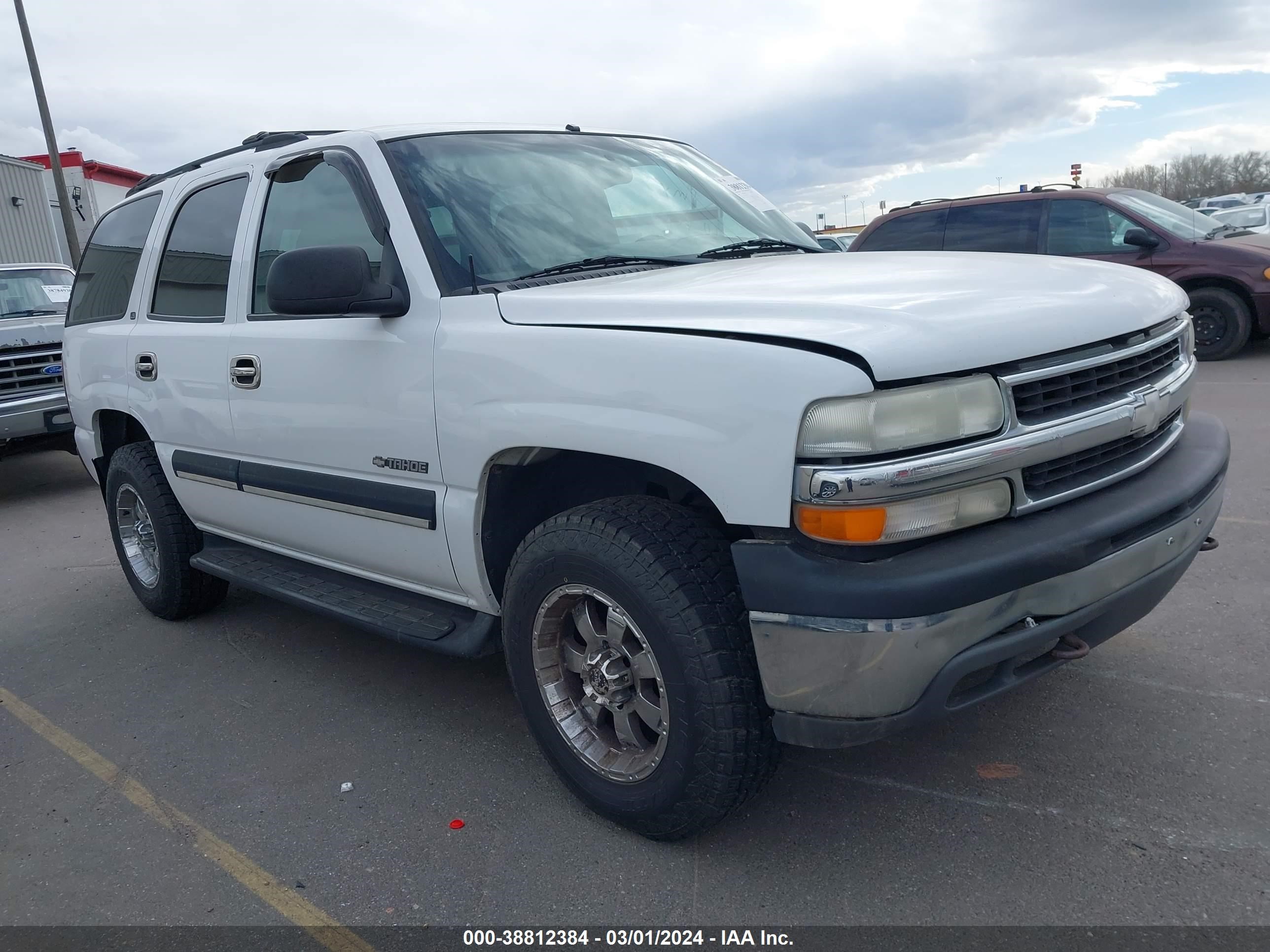 CHEVROLET TAHOE 2001 1gnek13t61j100179