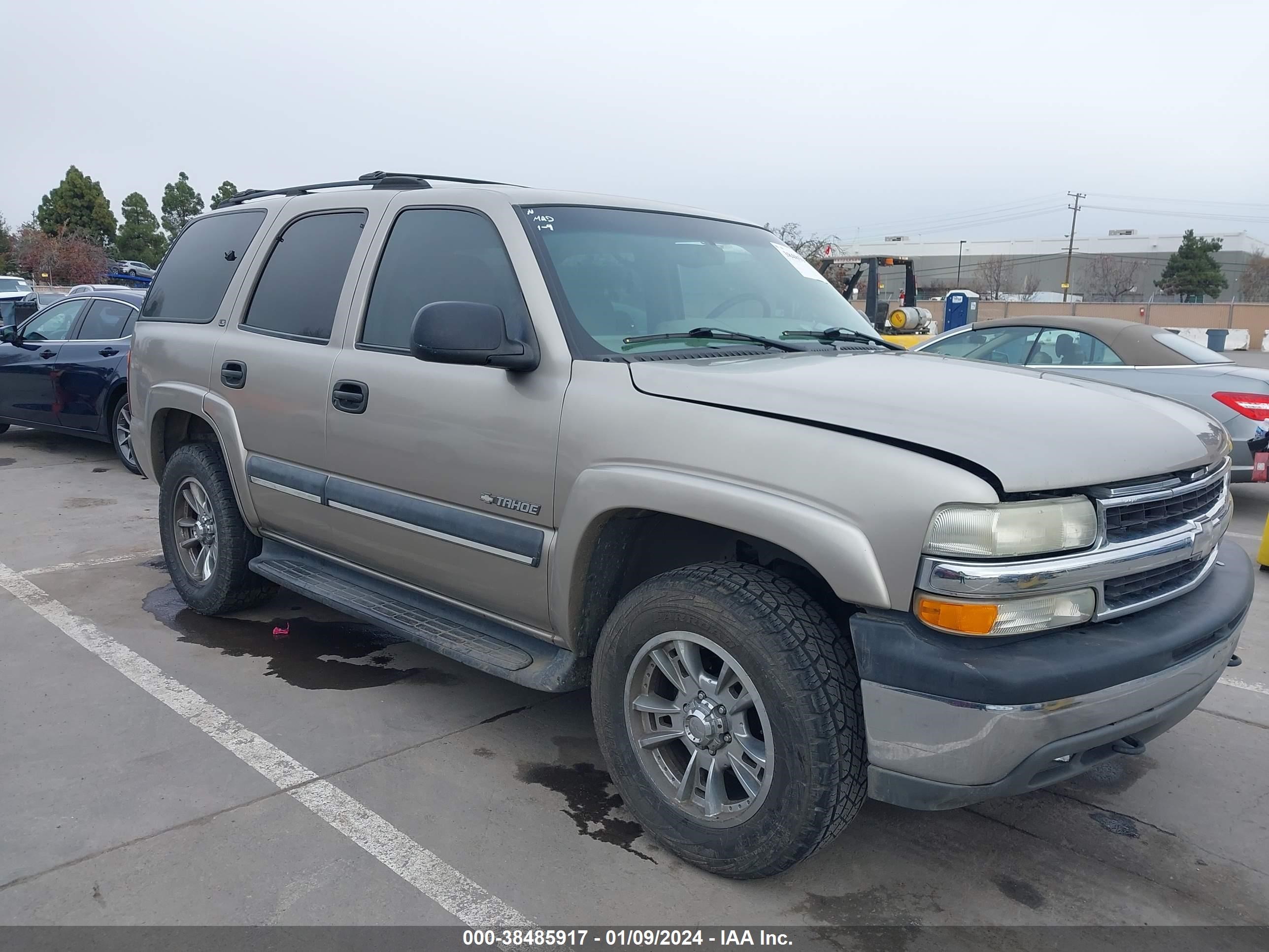 CHEVROLET TAHOE 2002 1gnek13t62r131239