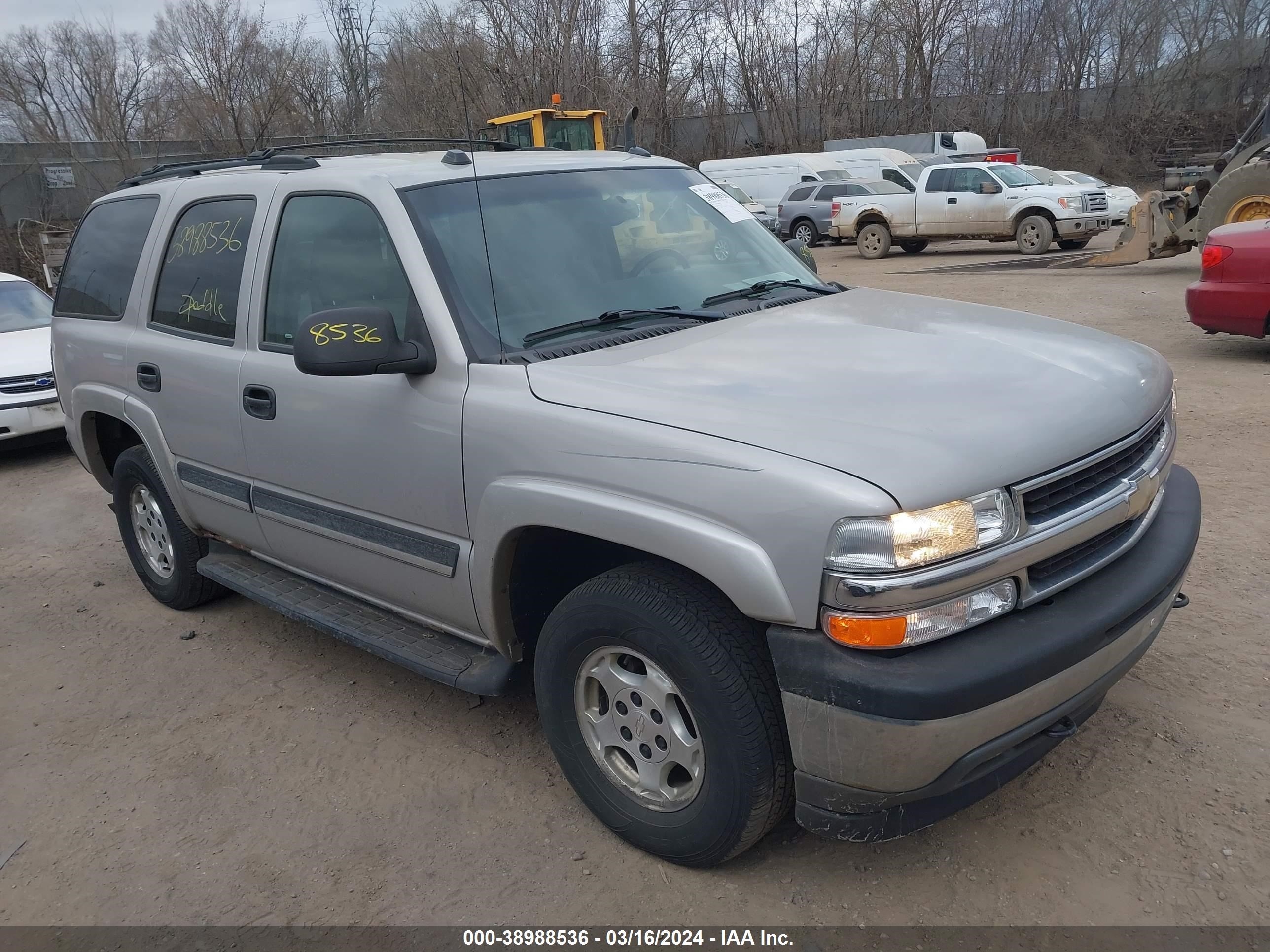 CHEVROLET TAHOE 2005 1gnek13t65j179603