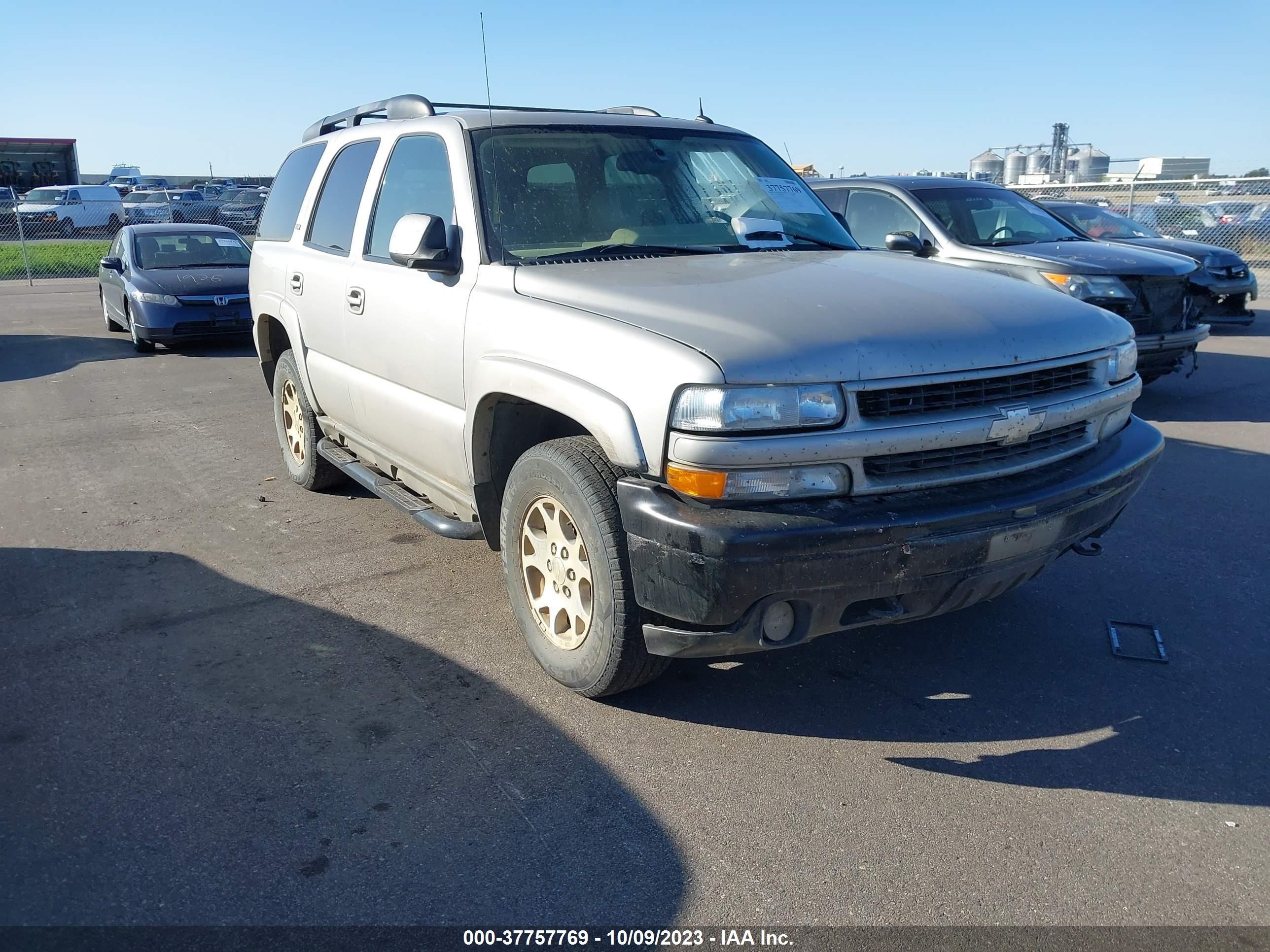 CHEVROLET TAHOE 2005 1gnek13t65r162365