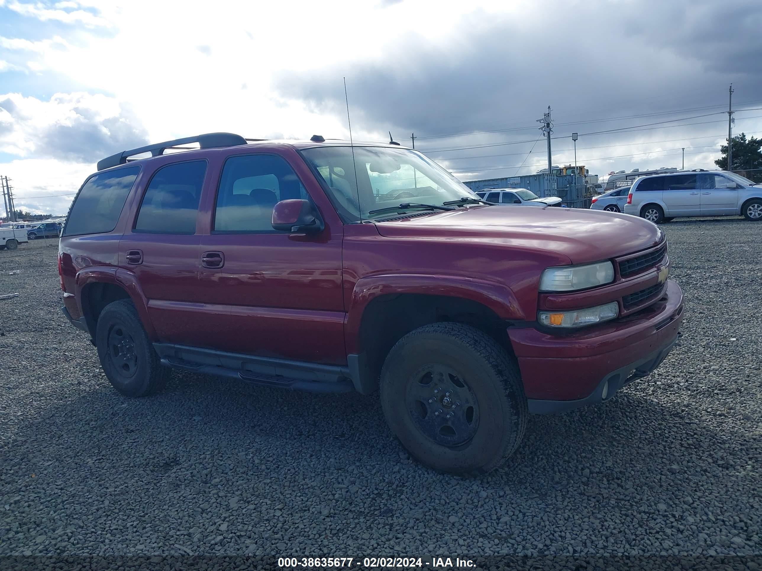 CHEVROLET TAHOE 2005 1gnek13t65r212732