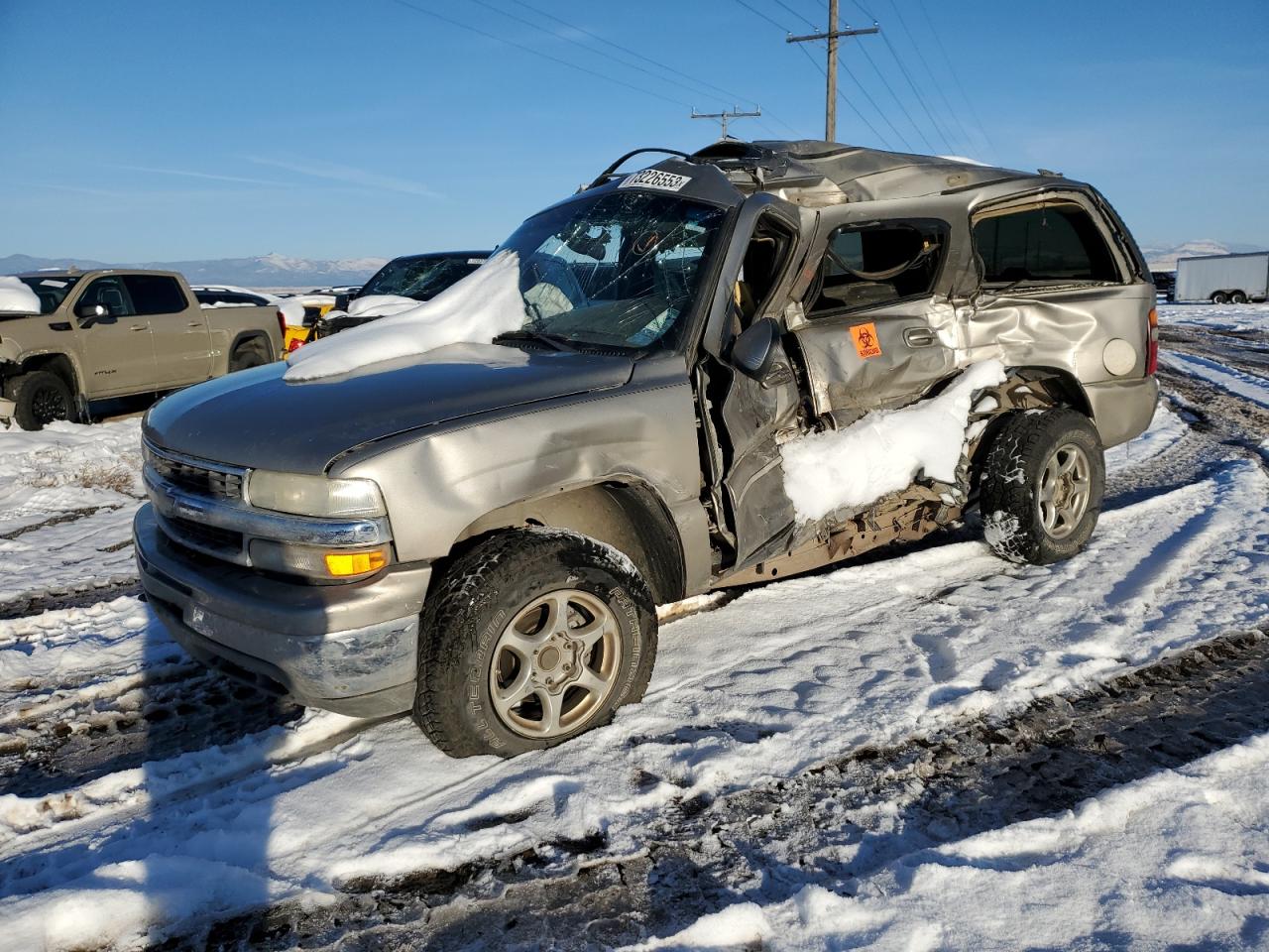 CHEVROLET TAHOE 2000 1gnek13t6yj188189