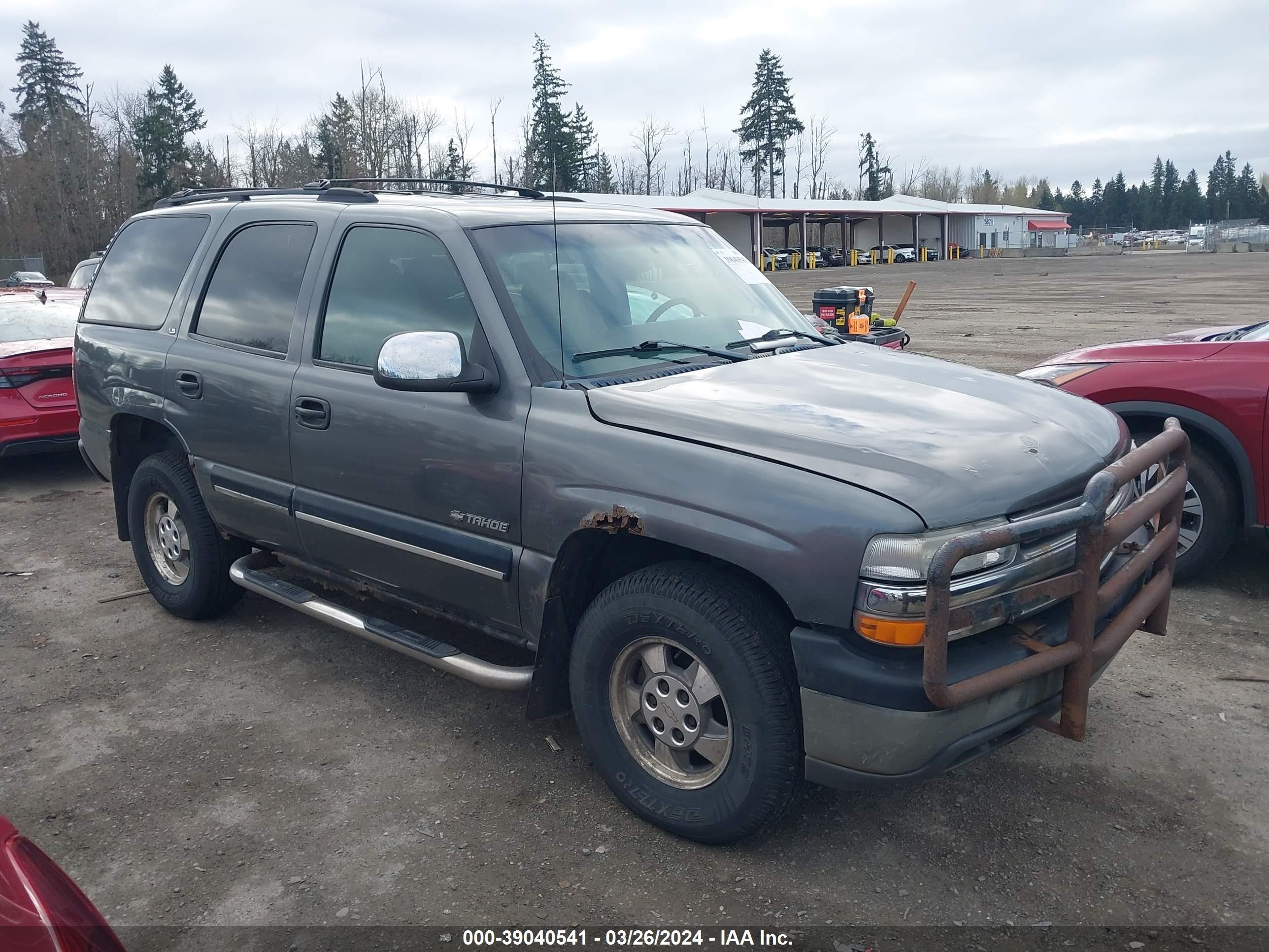 CHEVROLET TAHOE 2001 1gnek13t81j132308