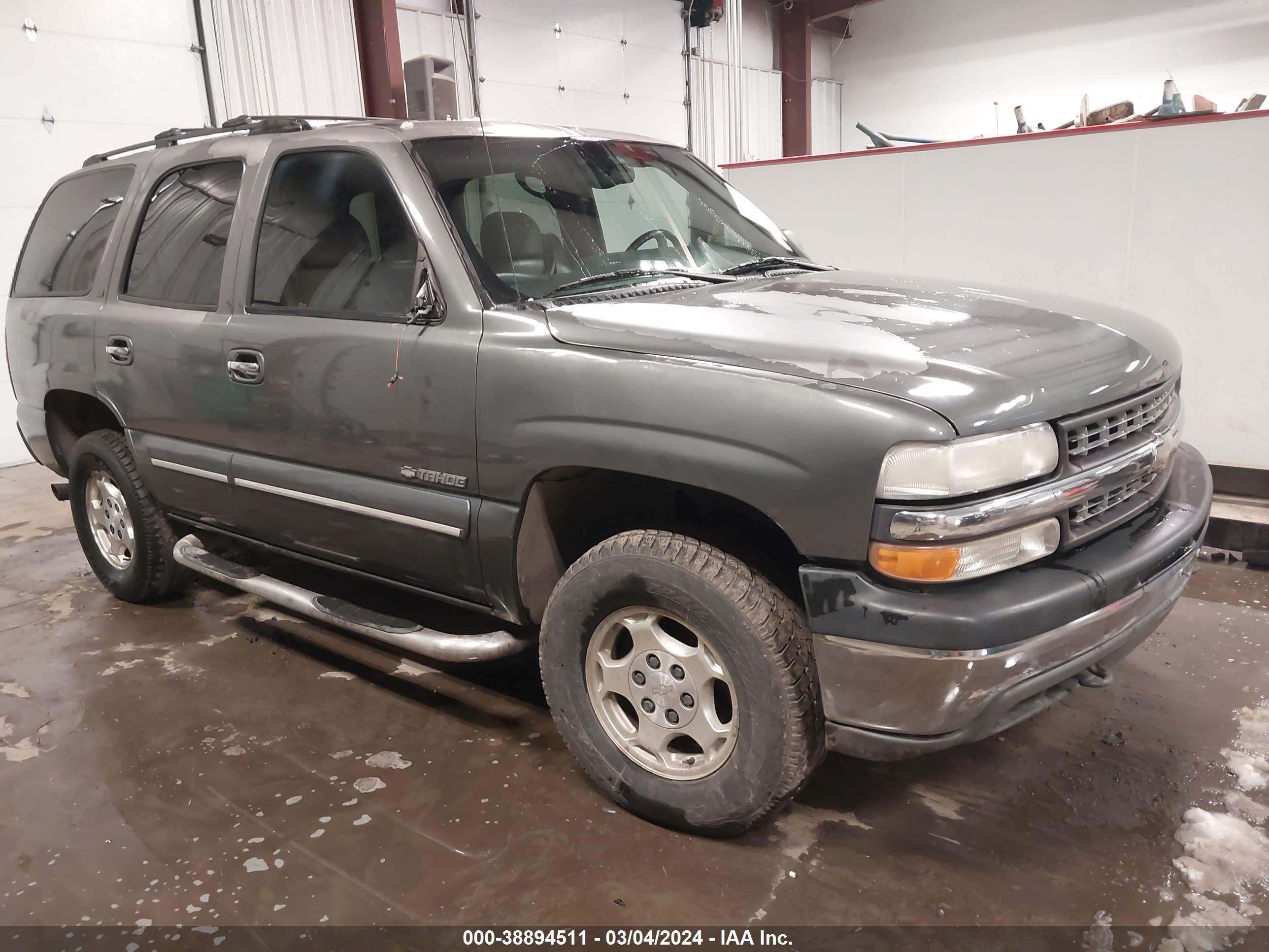 CHEVROLET TAHOE 2001 1gnek13t81j267692