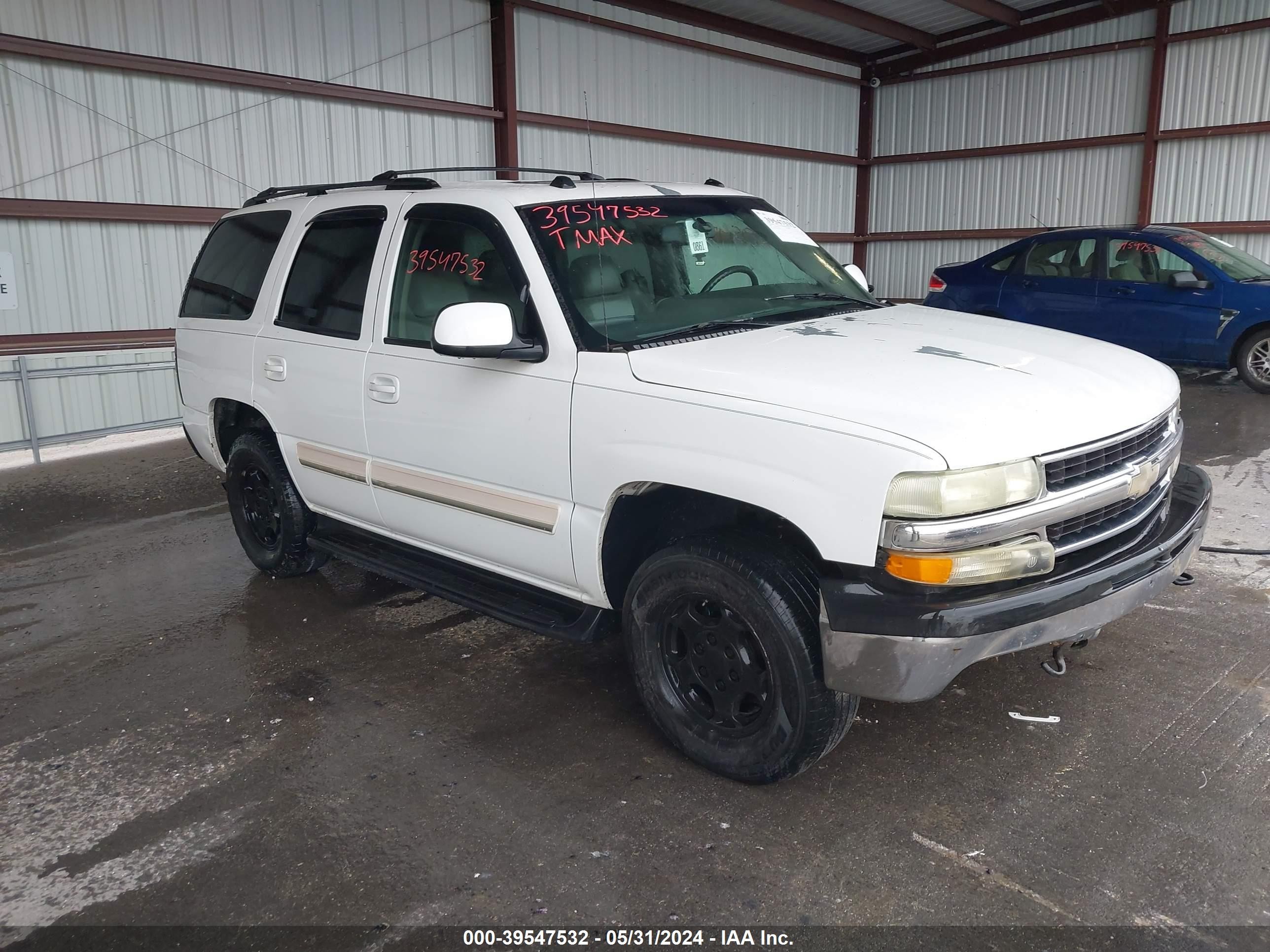 CHEVROLET TAHOE 2004 1gnek13t84j317902