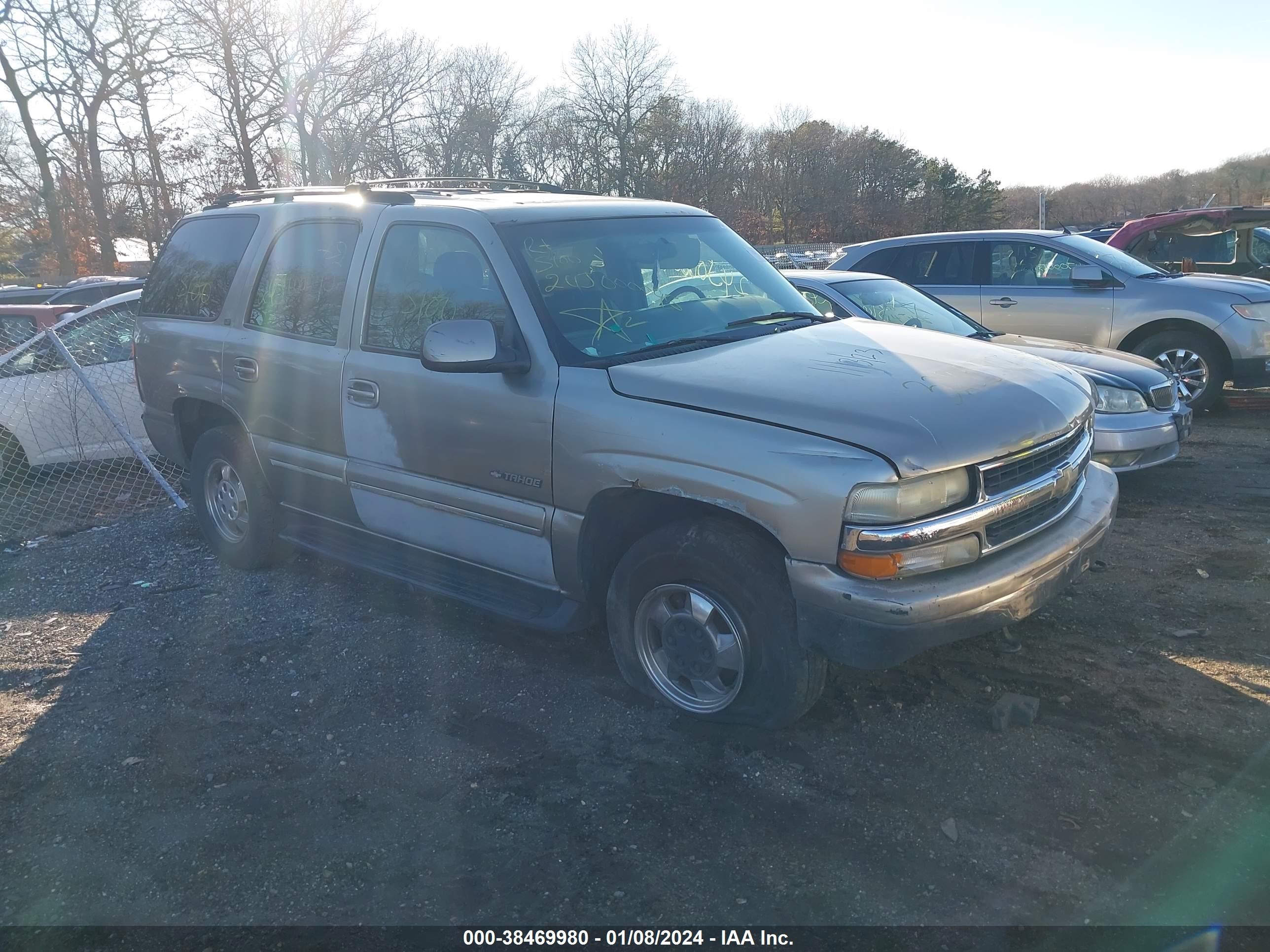 CHEVROLET TAHOE 2000 1gnek13t8yj115308