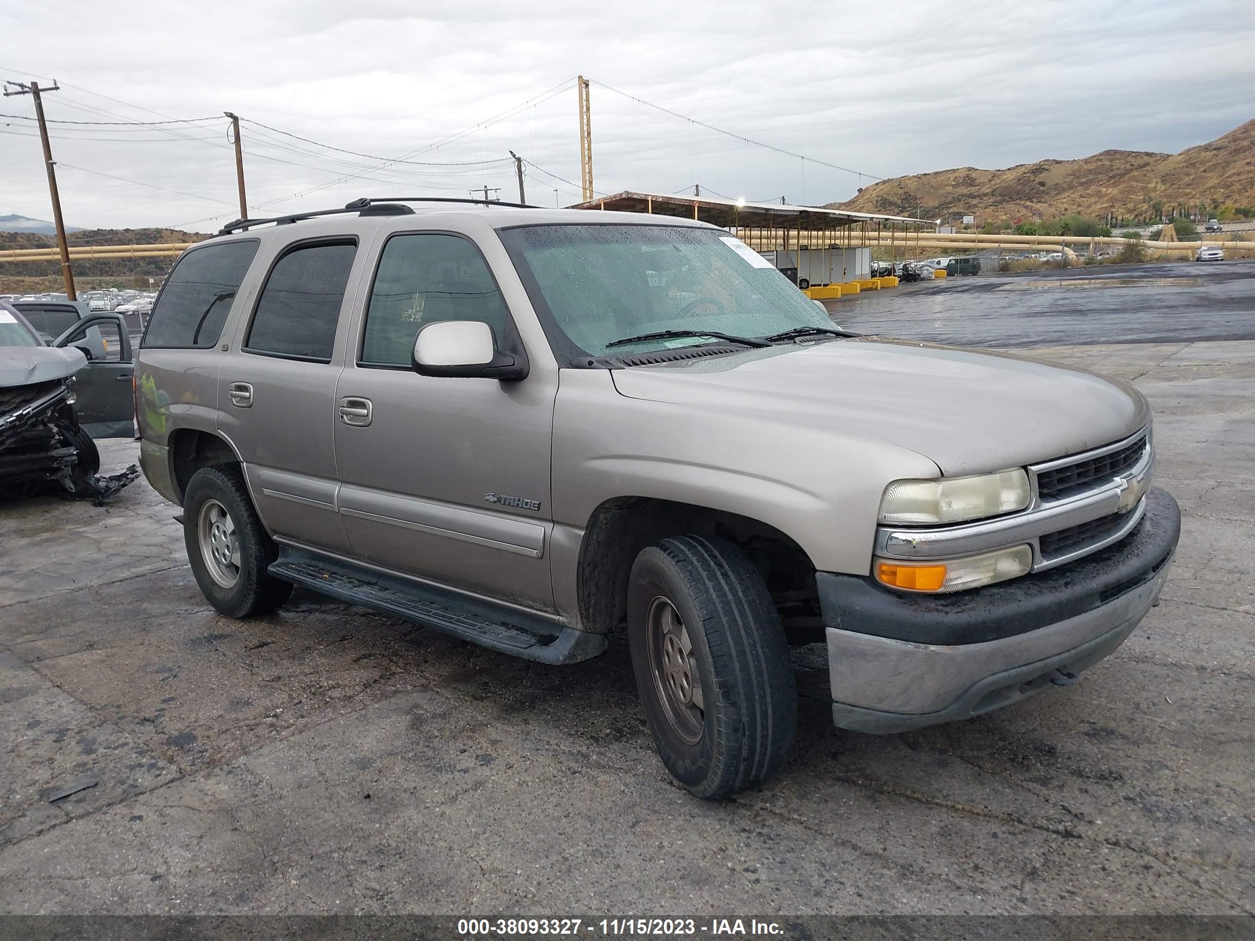 CHEVROLET TAHOE 2001 1gnek13t91j152695