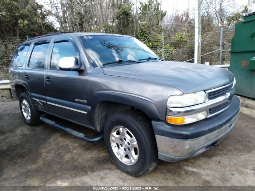 CHEVROLET TAHOE 2001 1gnek13t91r130133