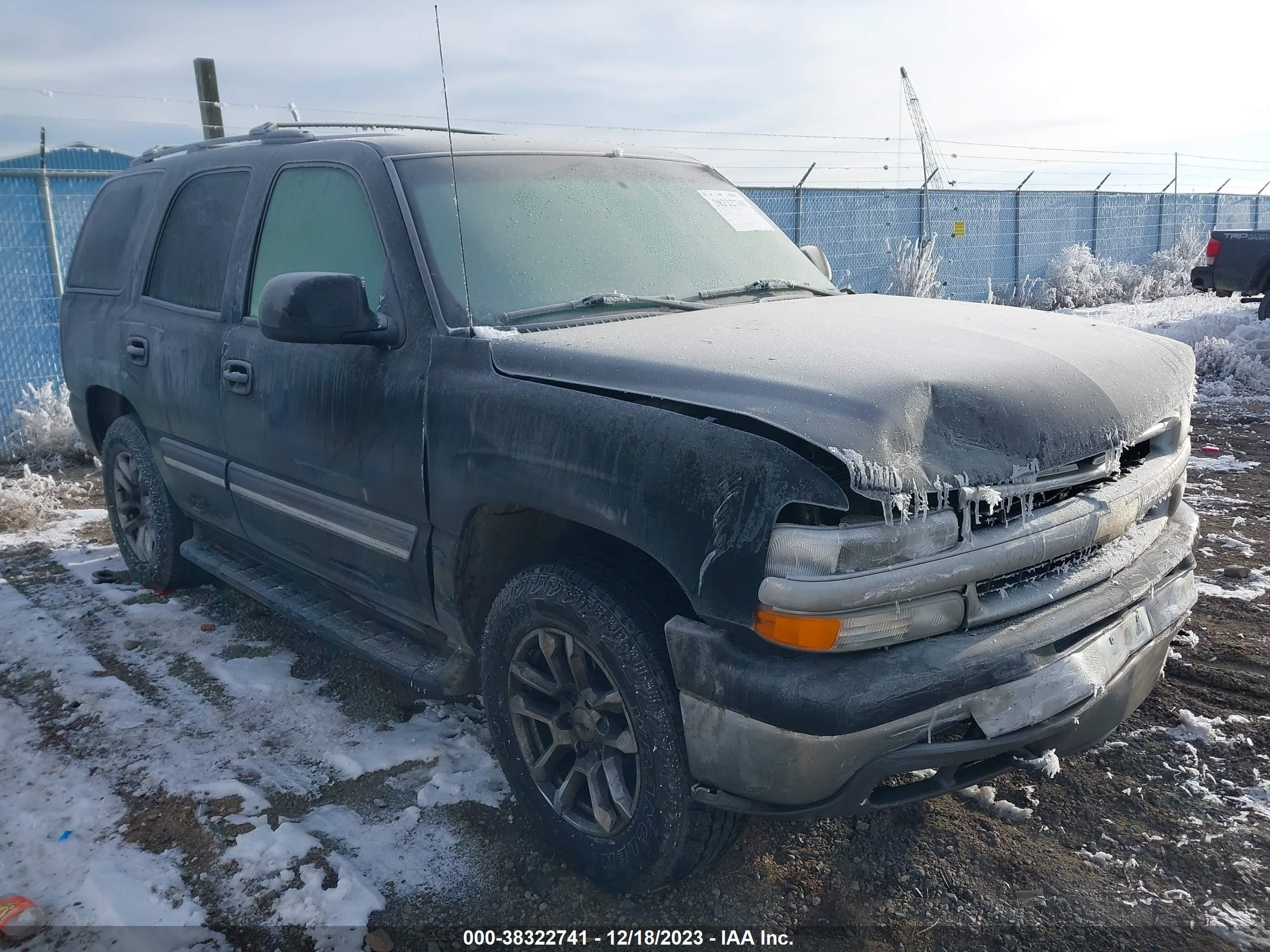 CHEVROLET TAHOE 2005 1gnek13t95r264369