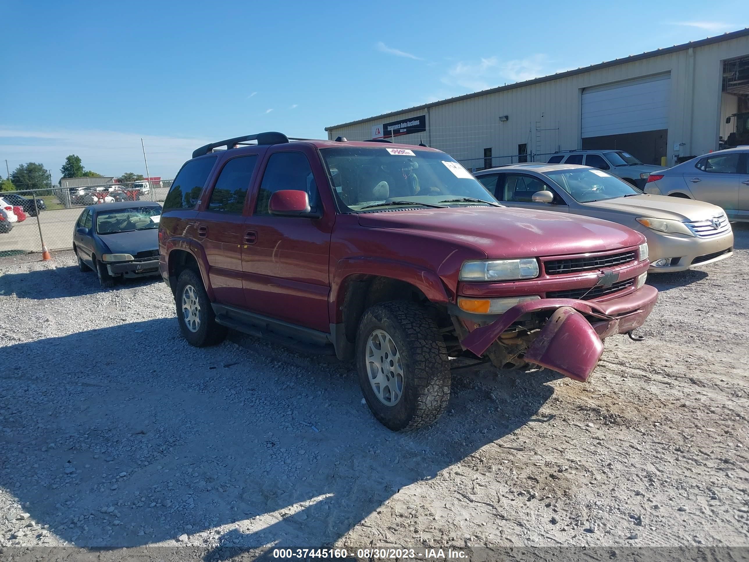 CHEVROLET TAHOE 2005 1gnek13tx5r106607