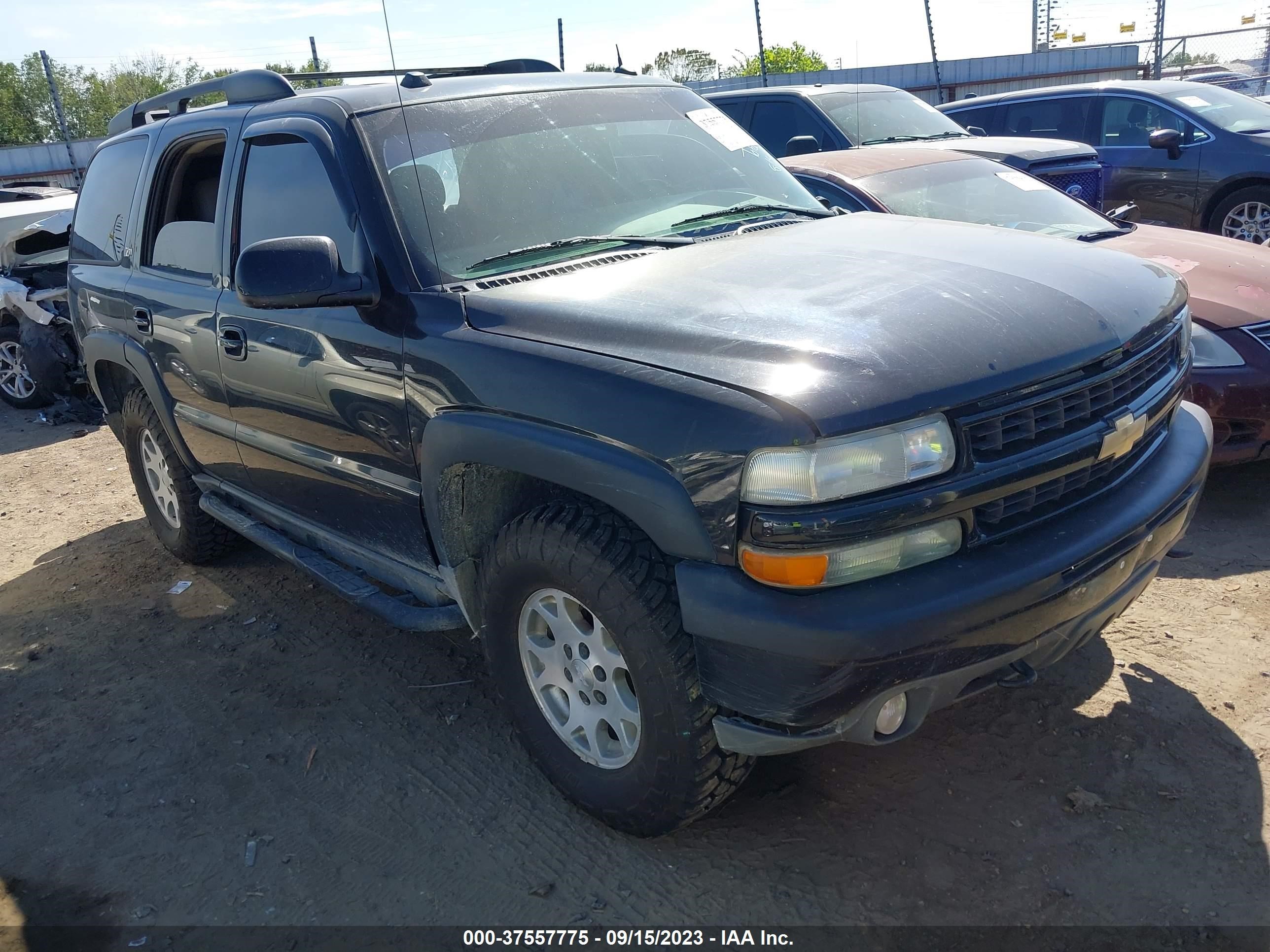 CHEVROLET TAHOE 2005 1gnek13tx5r164586