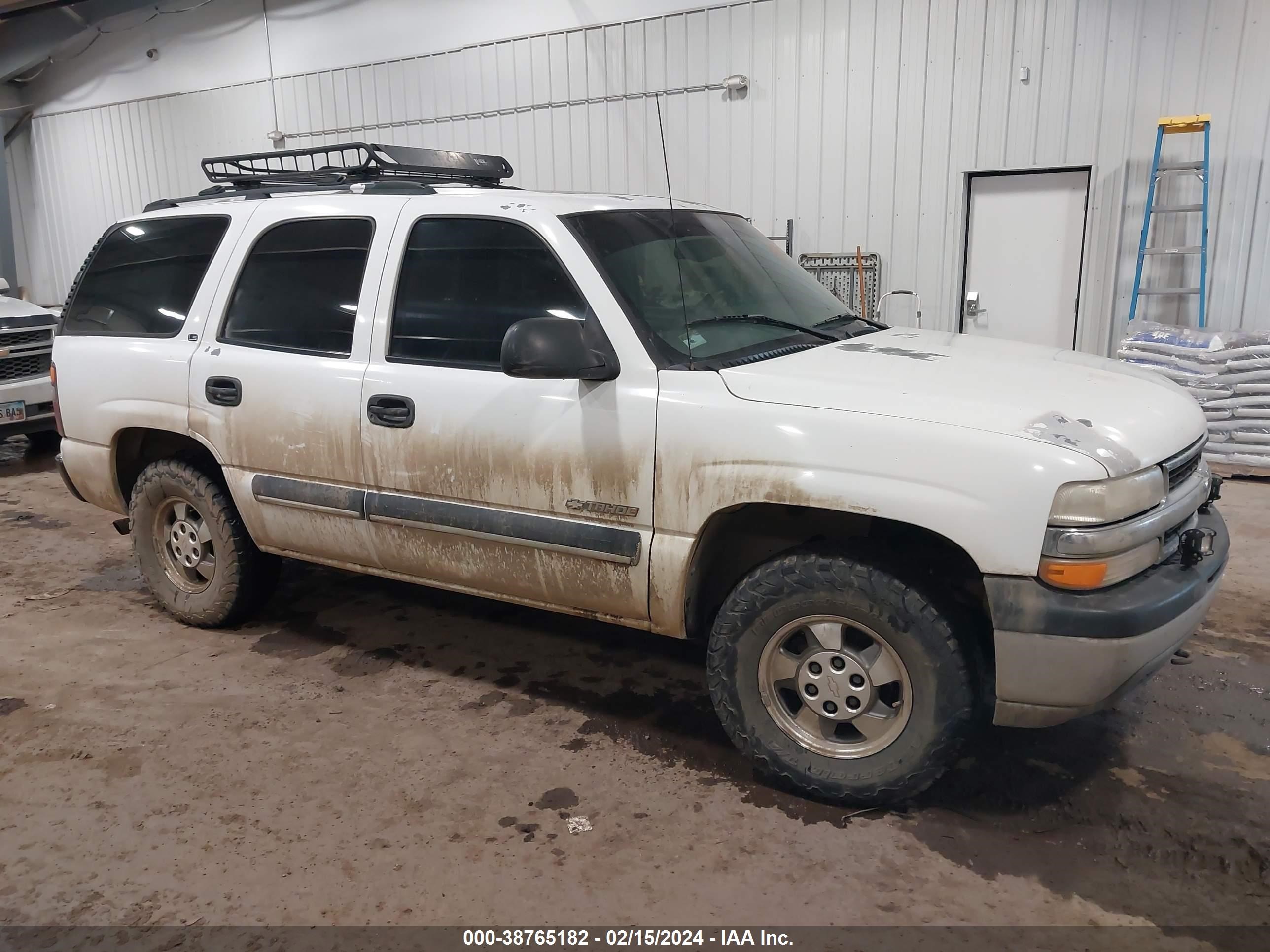 CHEVROLET TAHOE 2000 1gnek13txyj184145