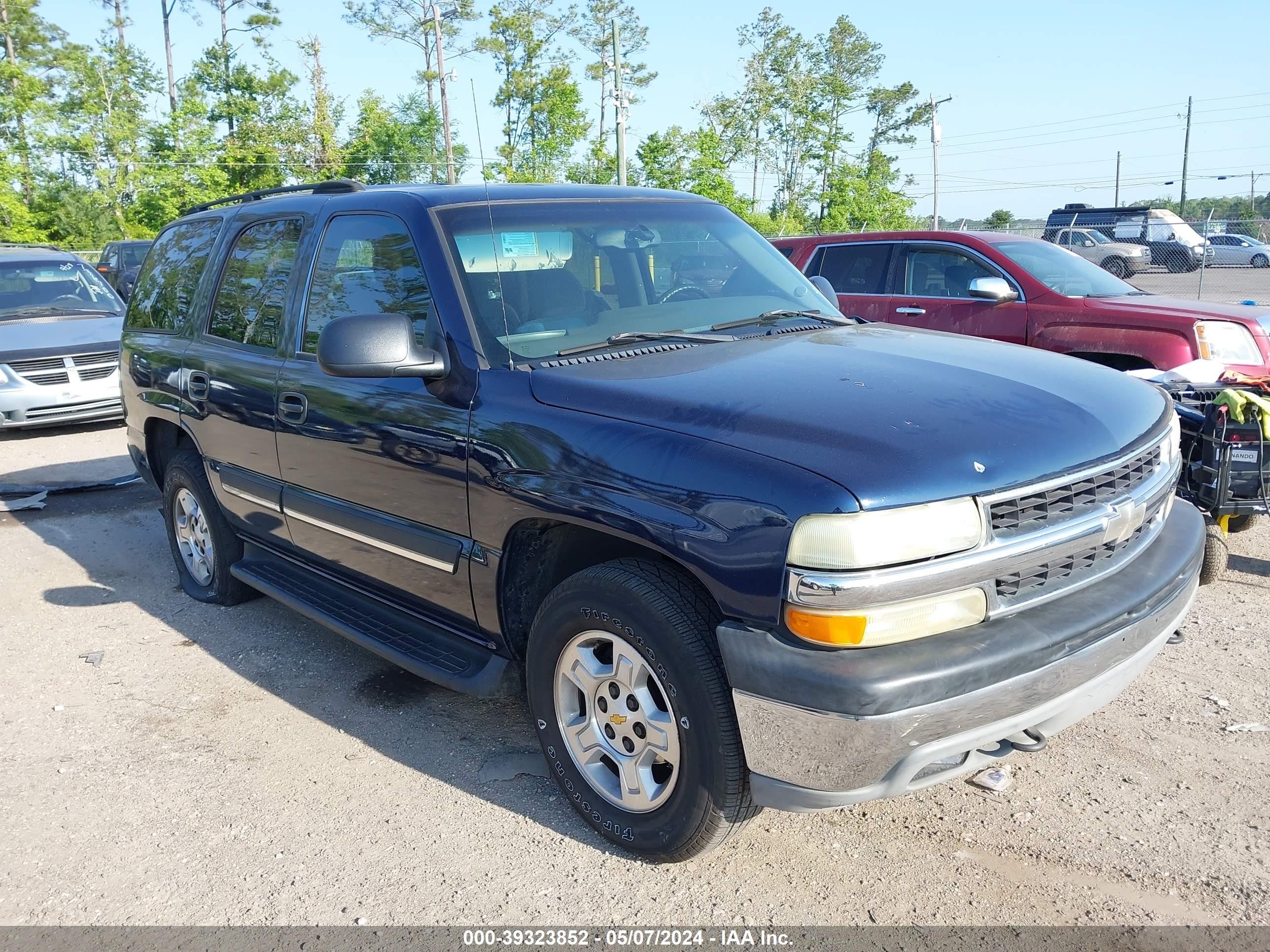 CHEVROLET TAHOE 2004 1gnek13v14j300456