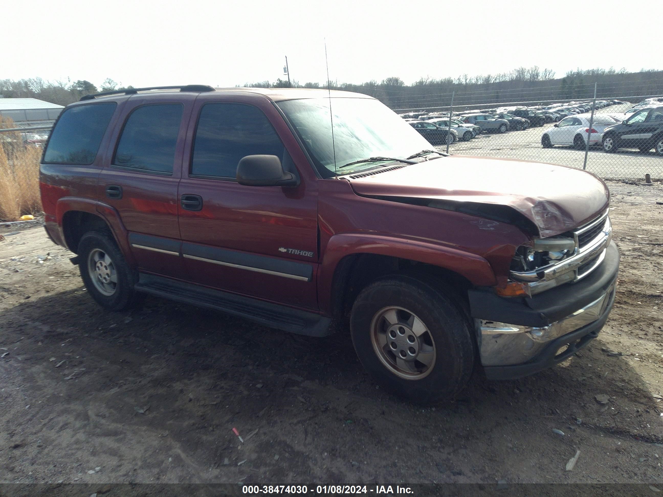 CHEVROLET TAHOE 2003 1gnek13v63j199073