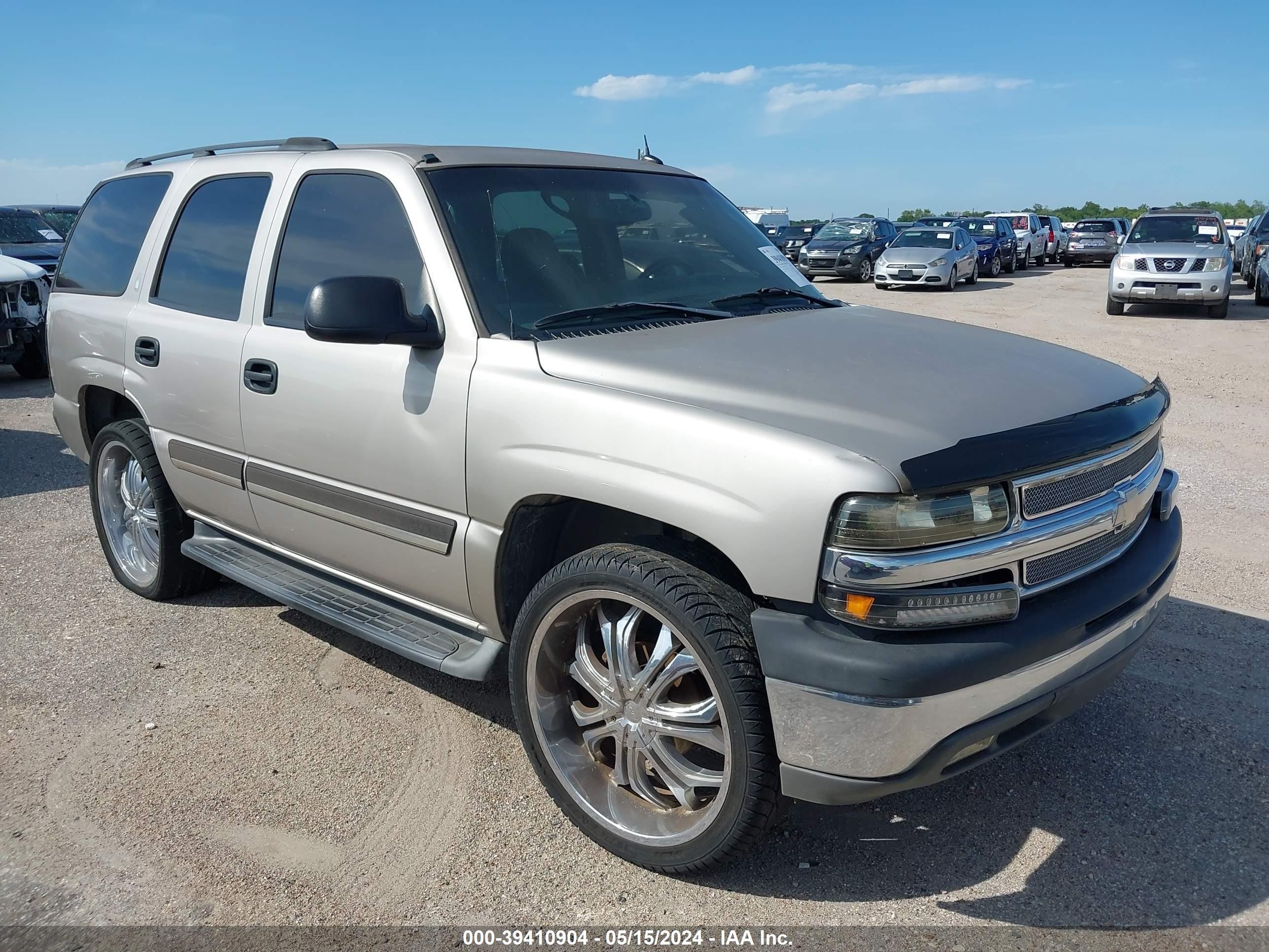 CHEVROLET TAHOE 2005 1gnek13v65r194010