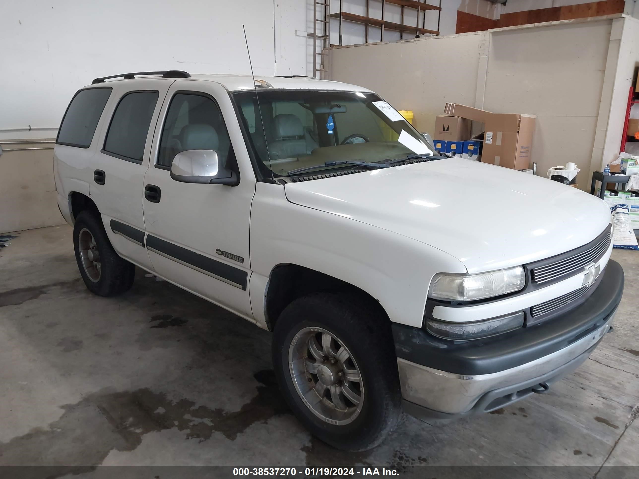 CHEVROLET TAHOE 2000 1gnek13v7yj184508