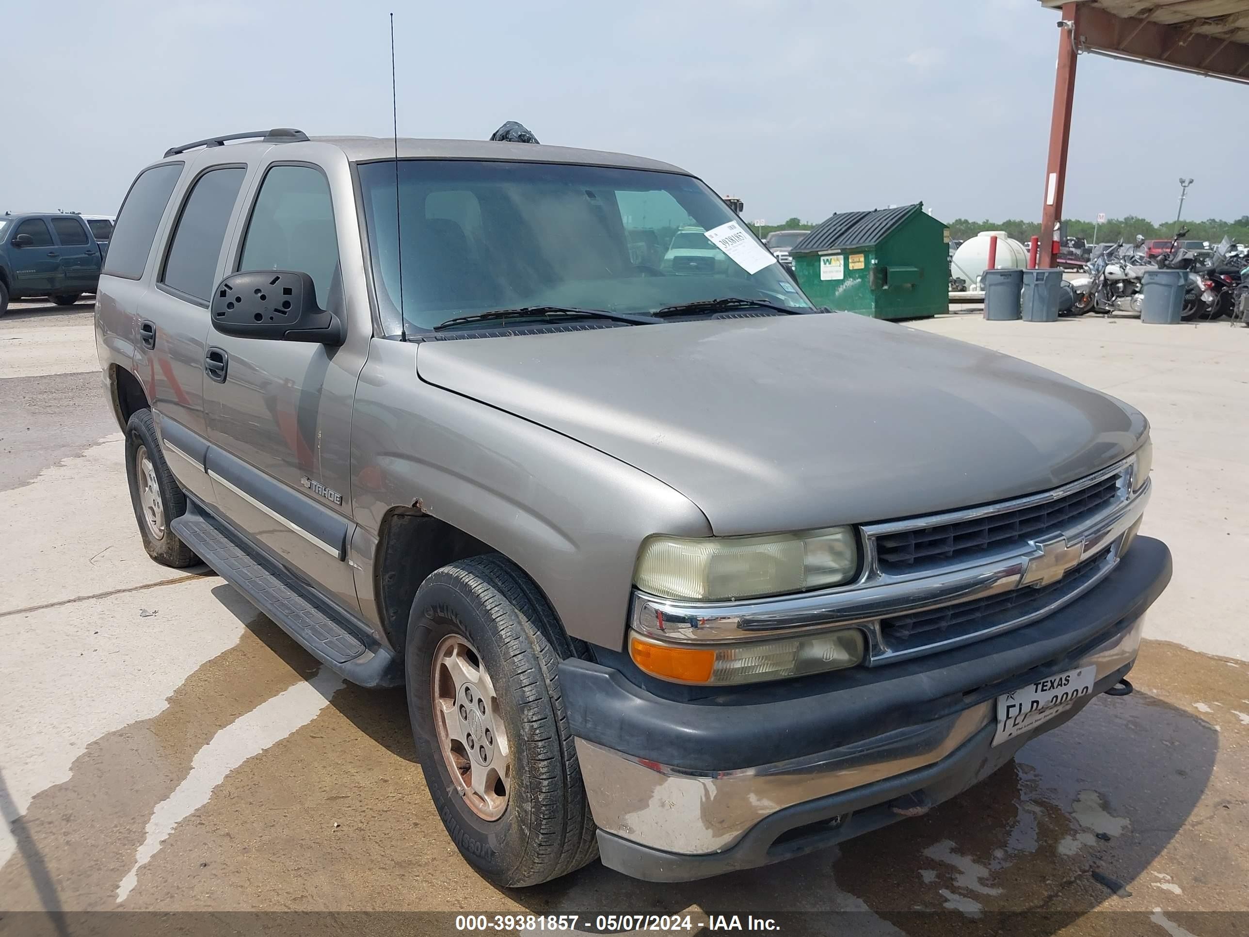 CHEVROLET TAHOE 2003 1gnek13vx3r101177