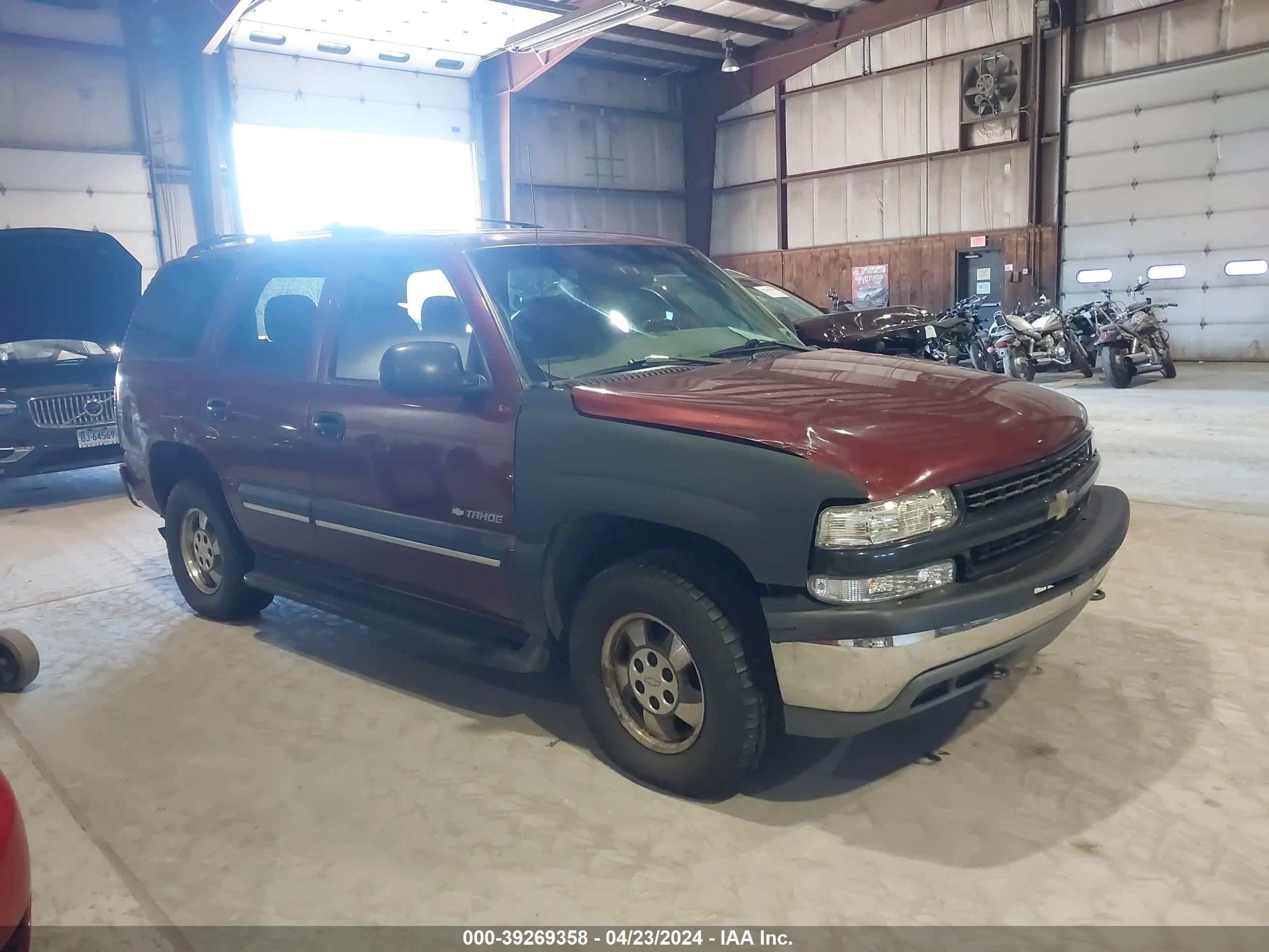 CHEVROLET TAHOE 2003 1gnek13z03j195250