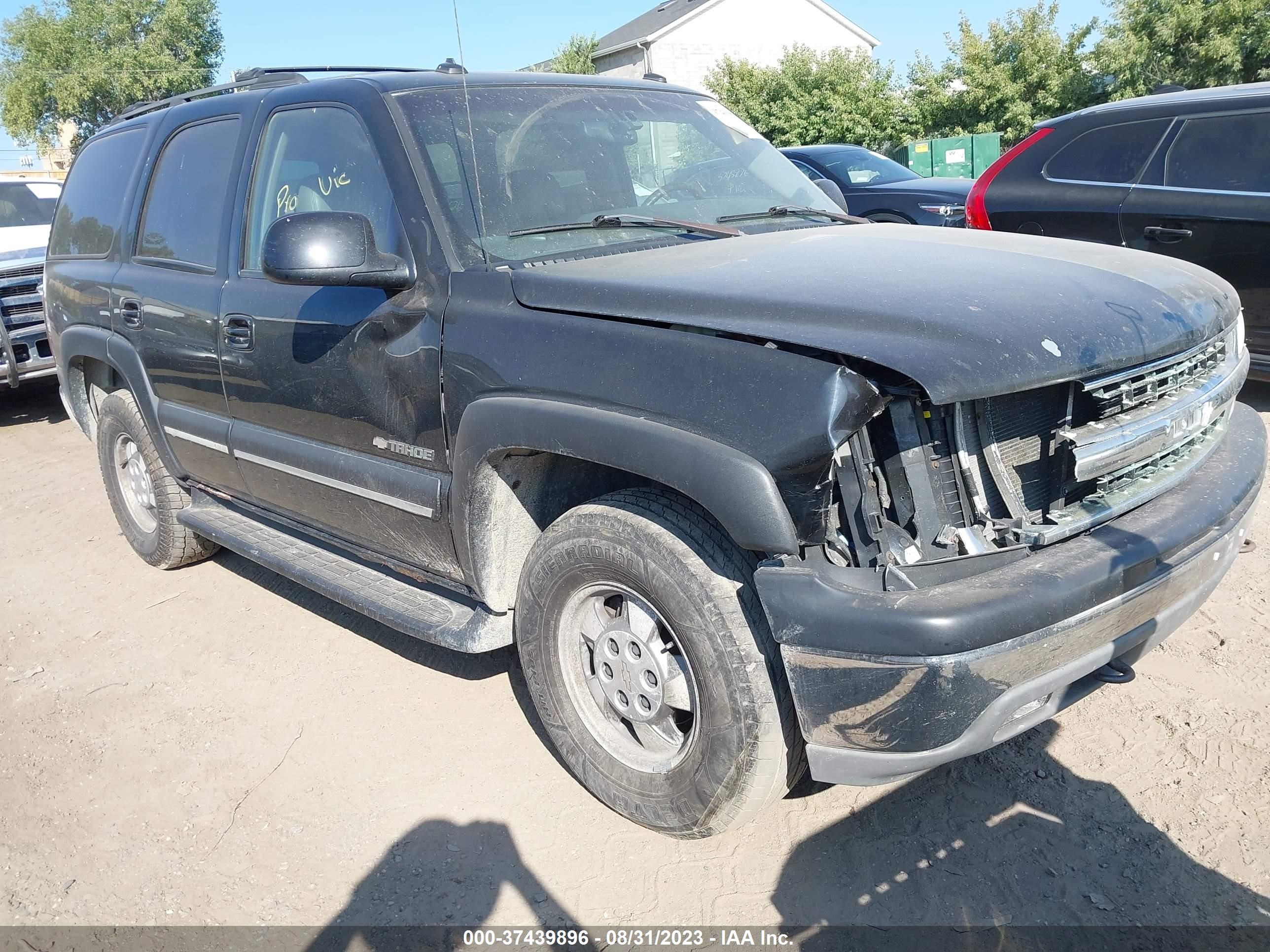 CHEVROLET TAHOE 2003 1gnek13z13j179946