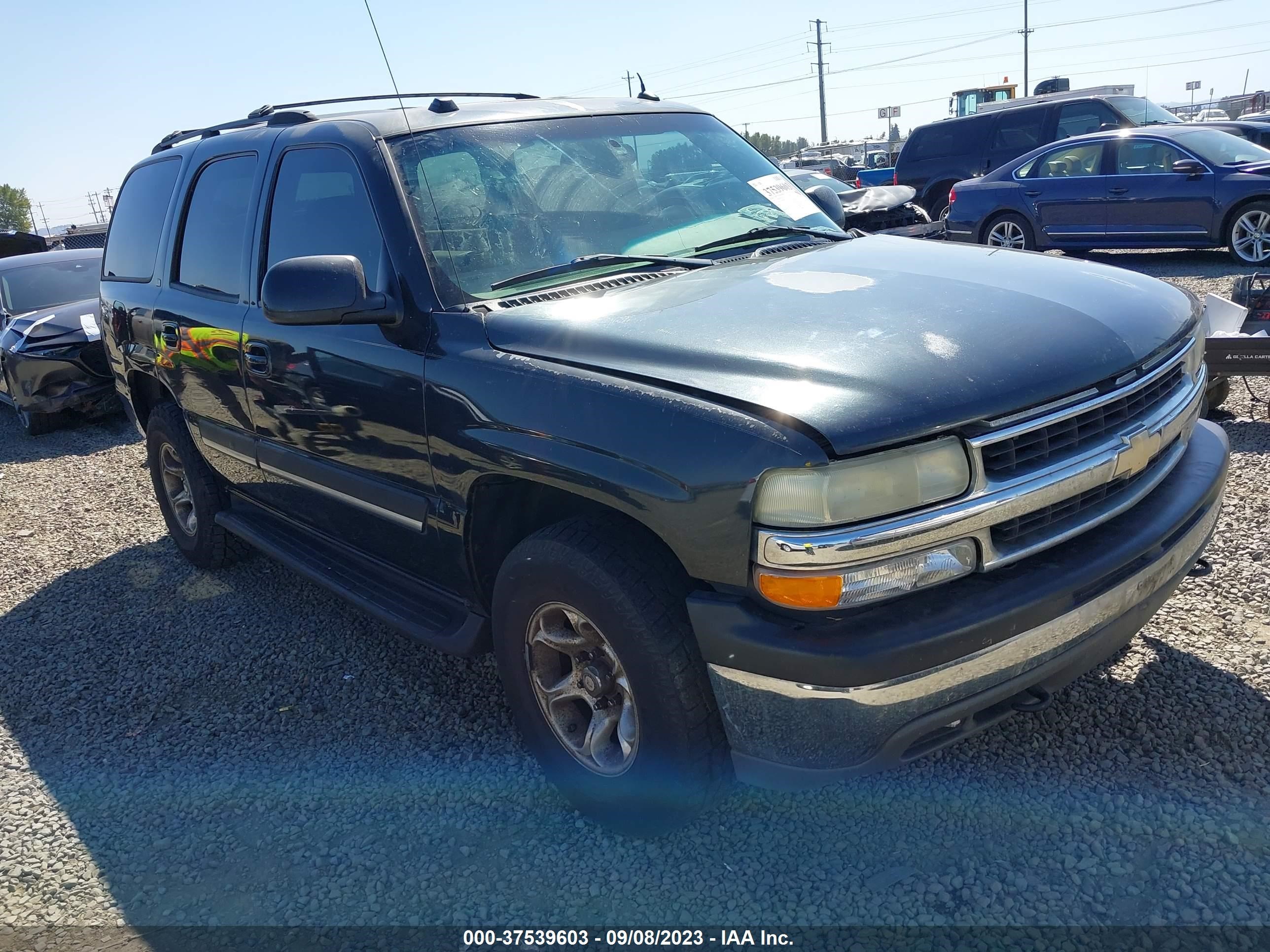 CHEVROLET TAHOE 2004 1gnek13z14j246062