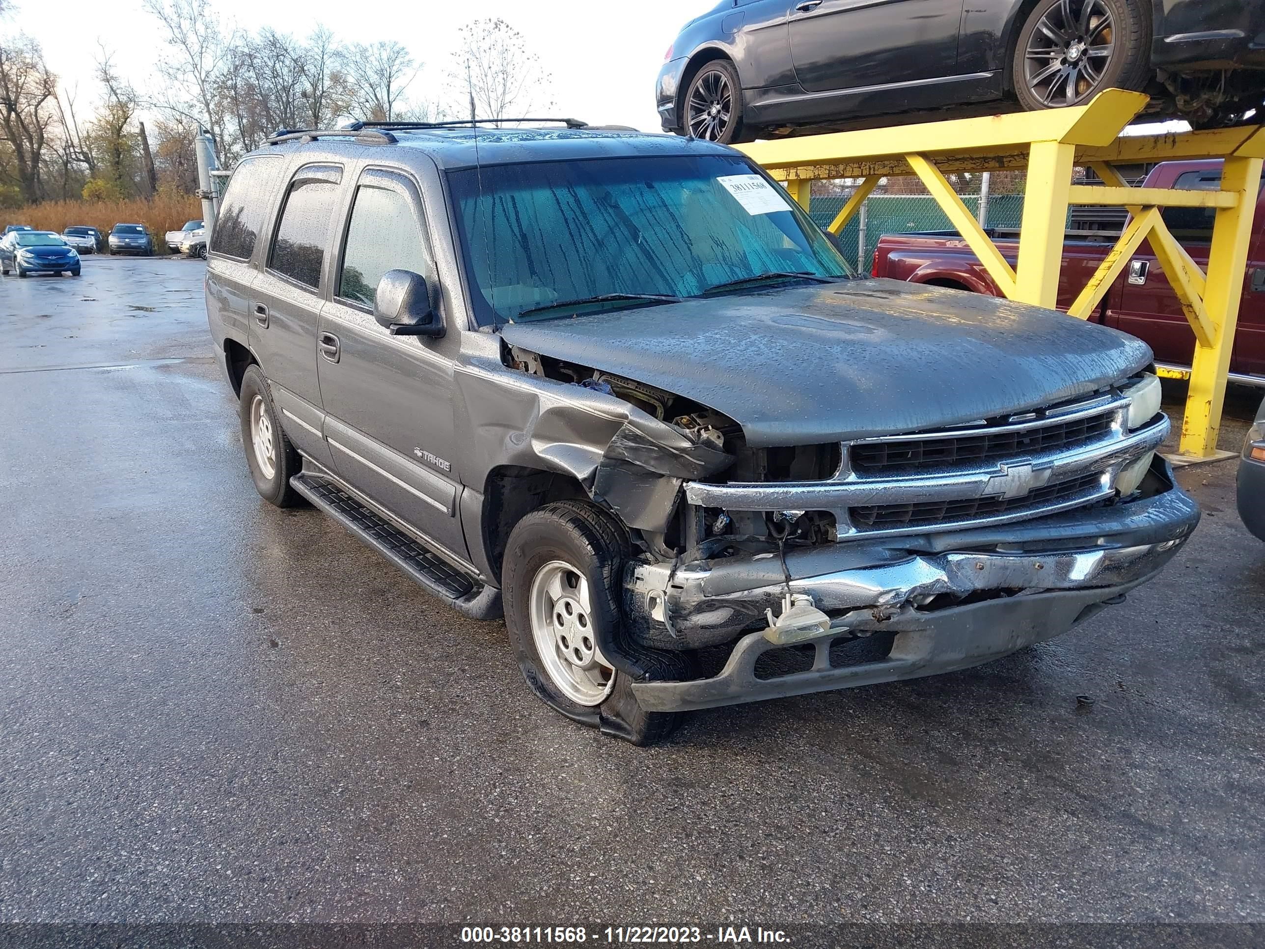 CHEVROLET TAHOE 2002 1gnek13z22j264552