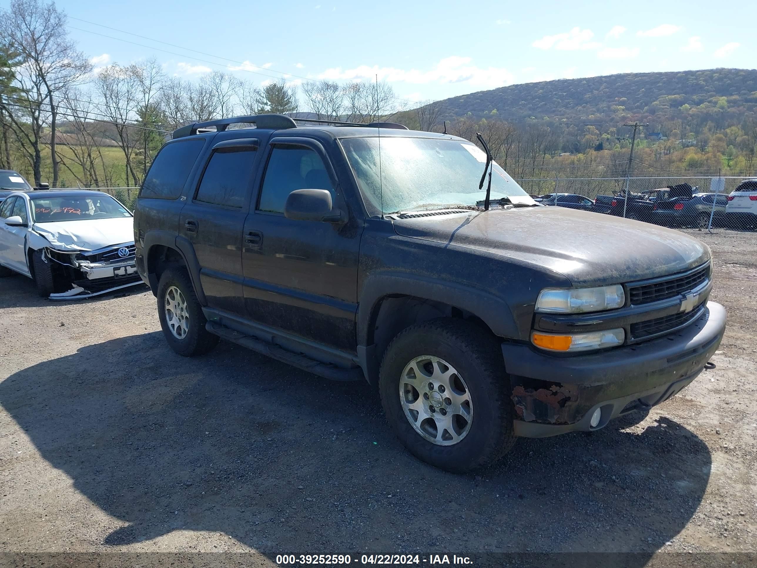 CHEVROLET TAHOE 2002 1gnek13z32r229715