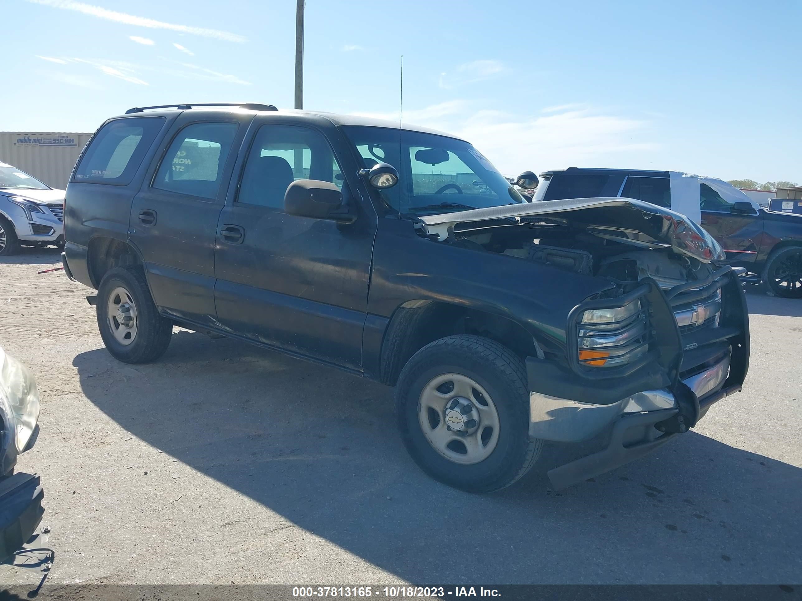 CHEVROLET TAHOE 2005 1gnek13z35j226767