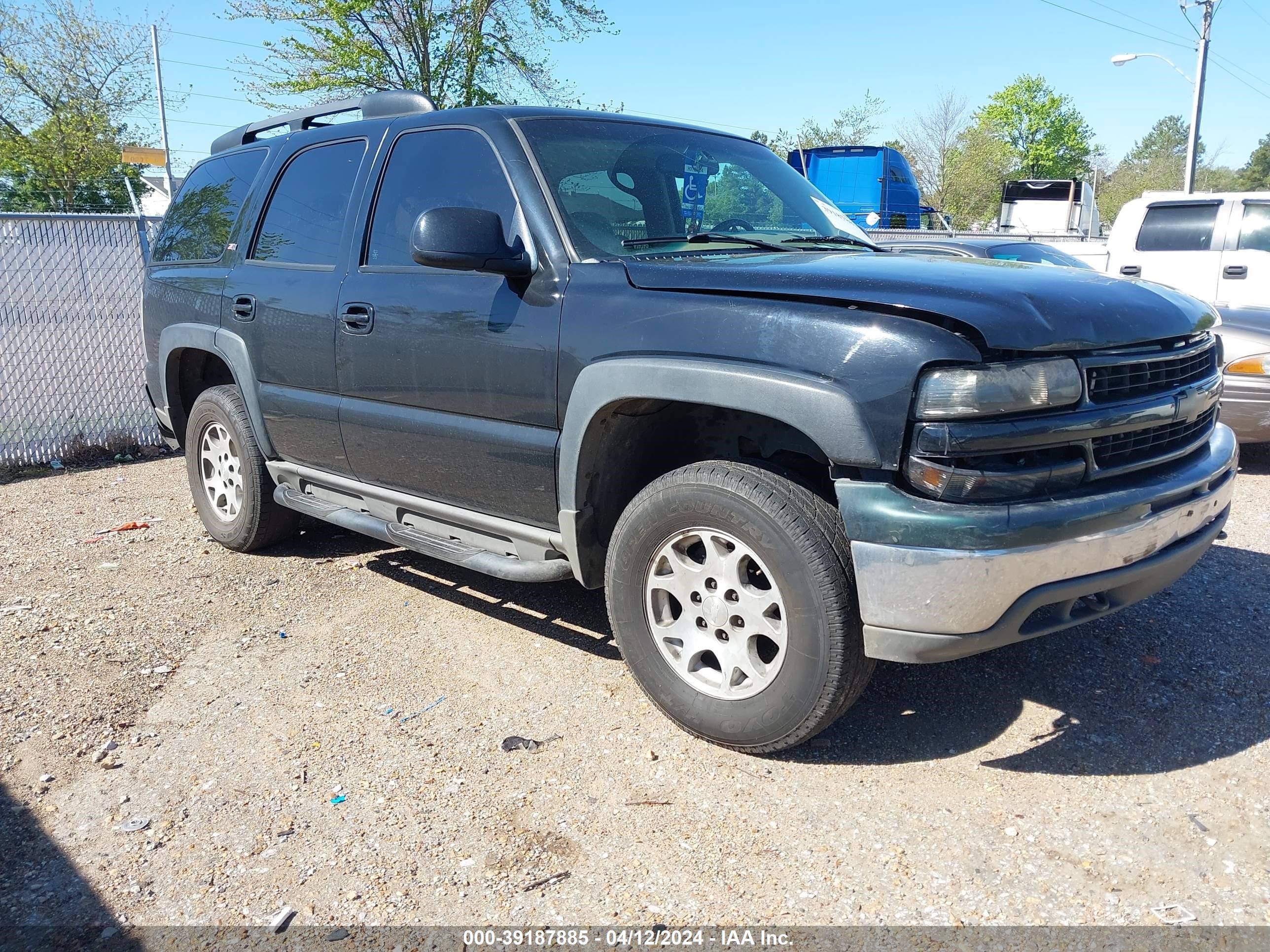 CHEVROLET TAHOE 2003 1gnek13z43j109048