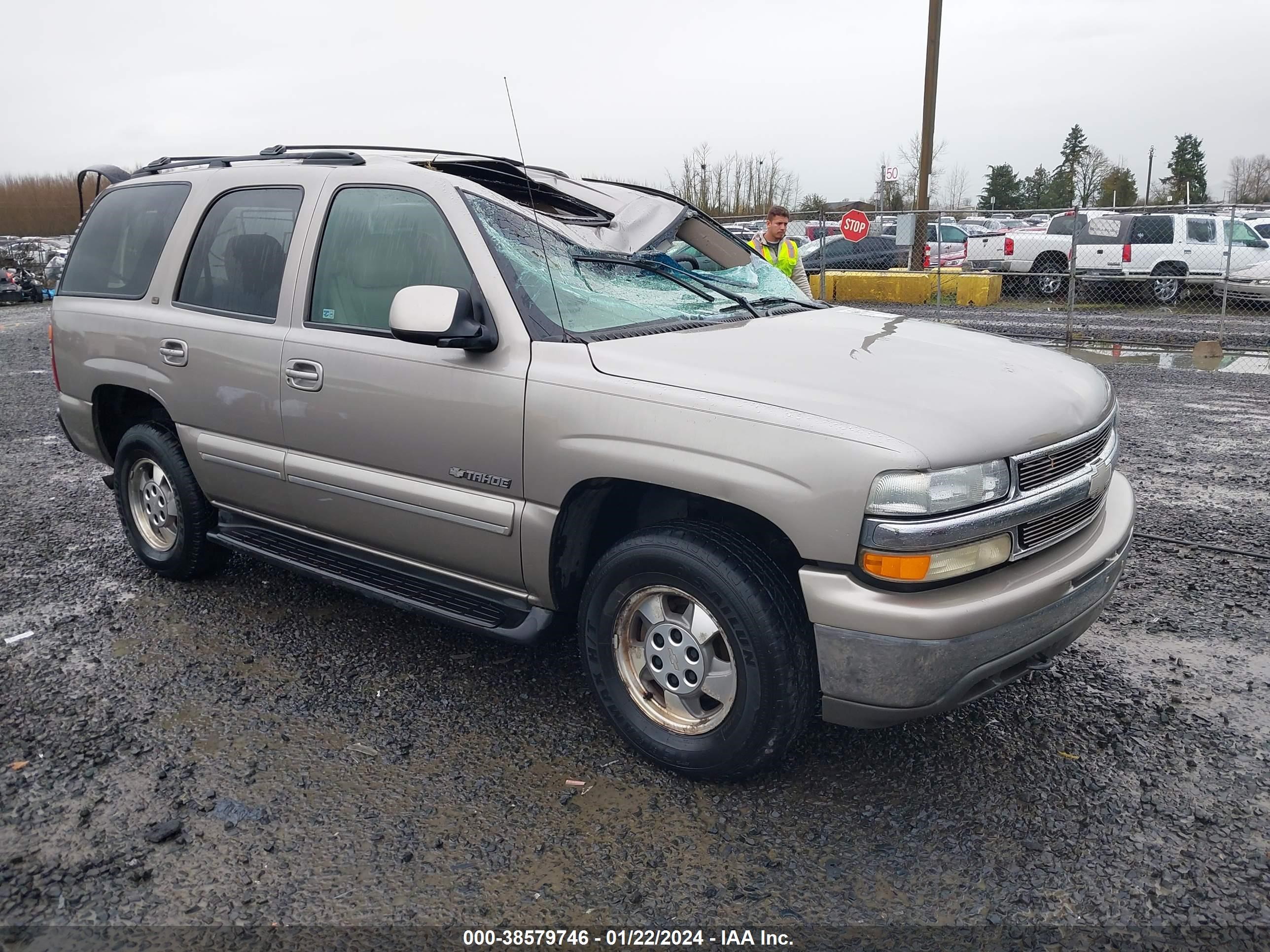 CHEVROLET TAHOE 2003 1gnek13z43j153048