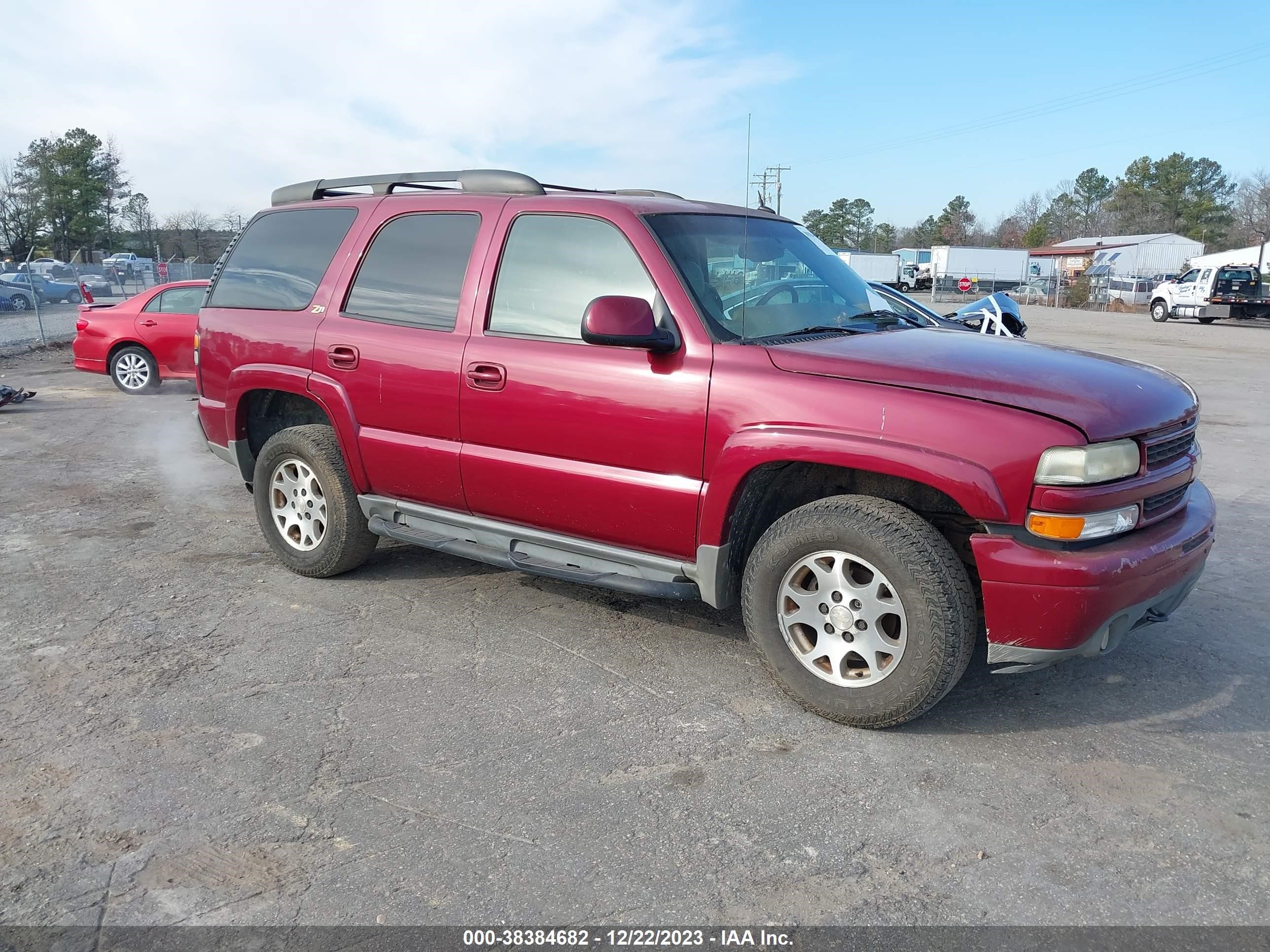 CHEVROLET TAHOE 2004 1gnek13z44r296052