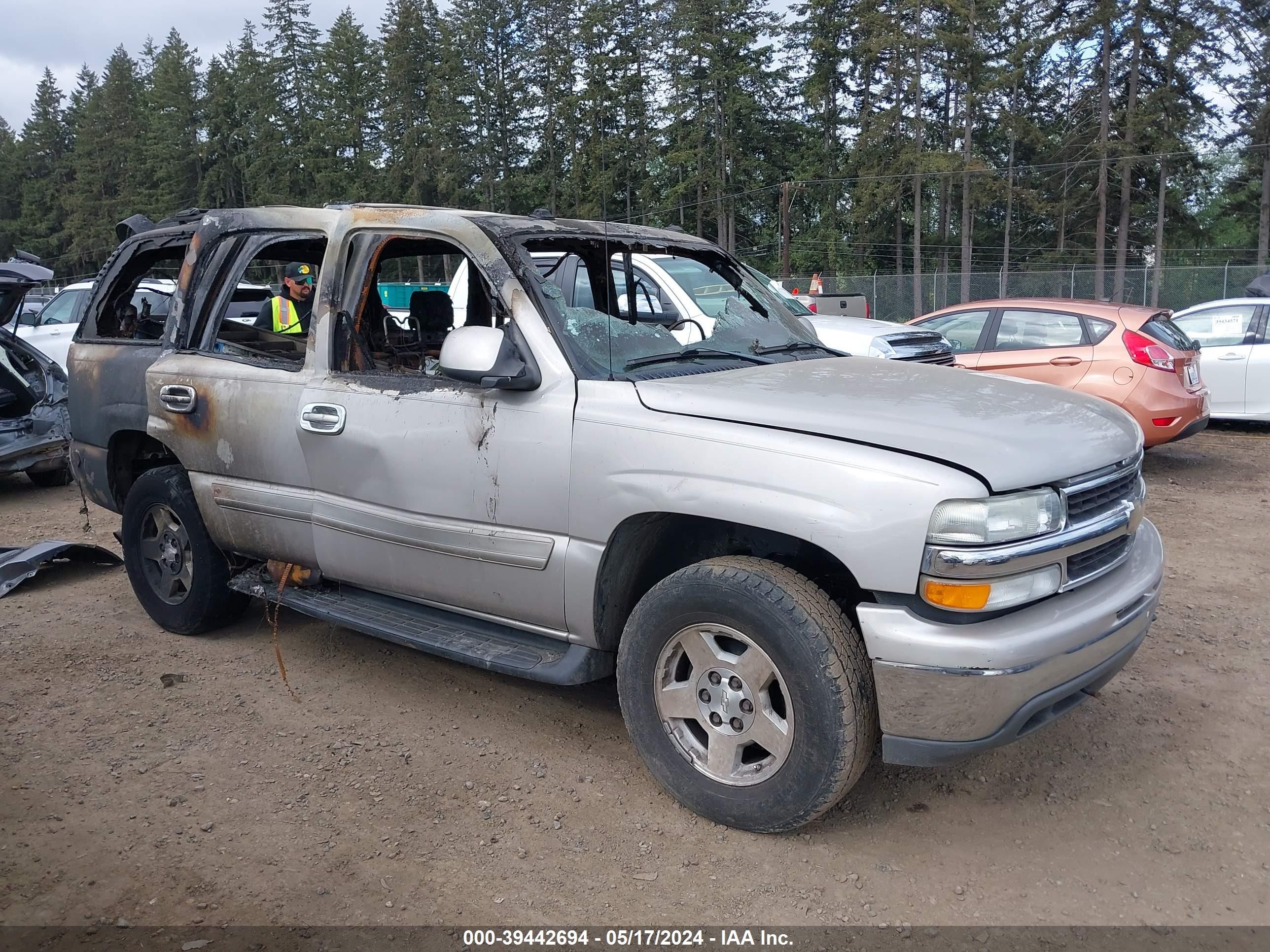 CHEVROLET TAHOE 2004 1gnek13z54j296298