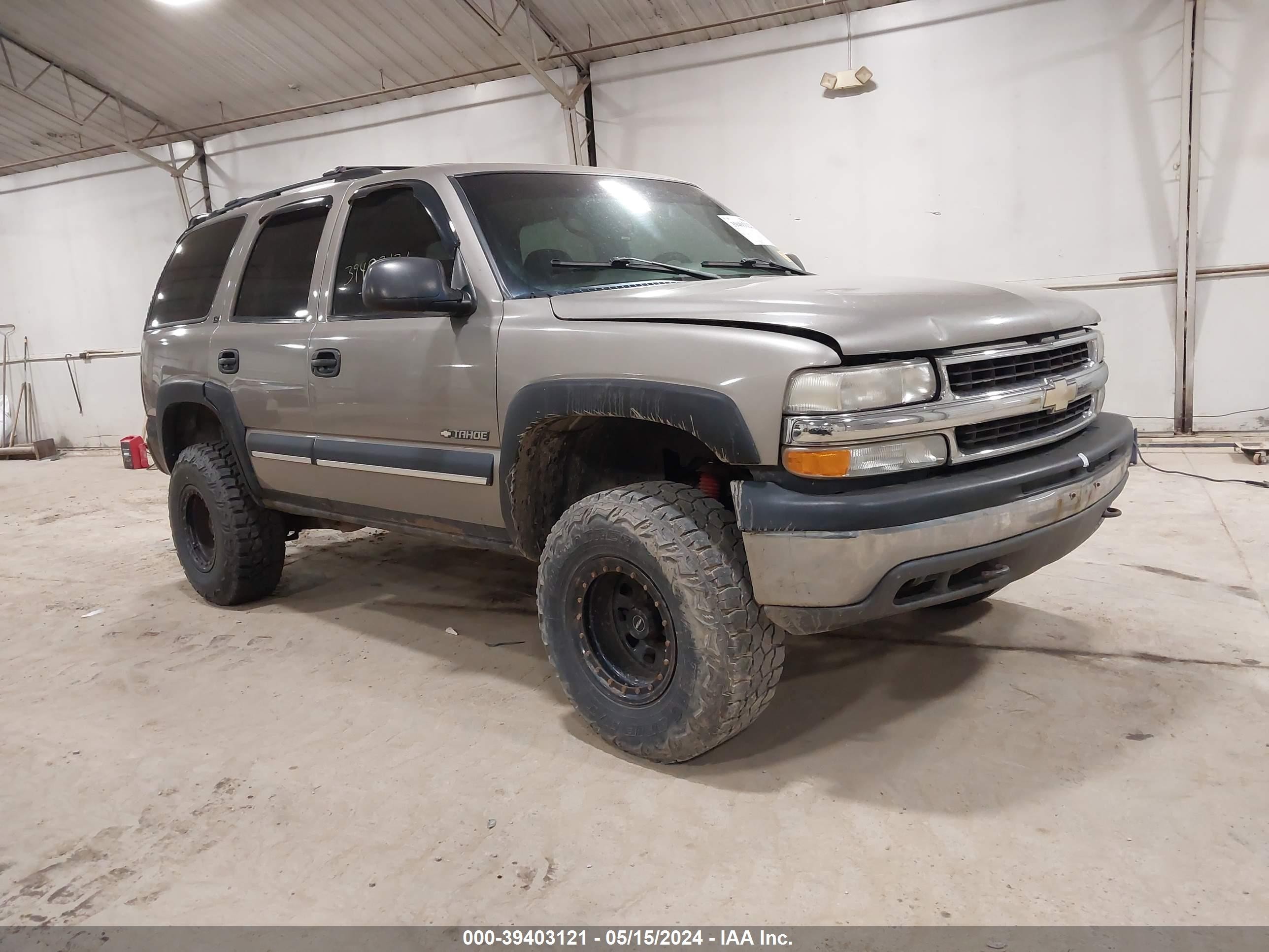 CHEVROLET TAHOE 2002 1gnek13z62j312179