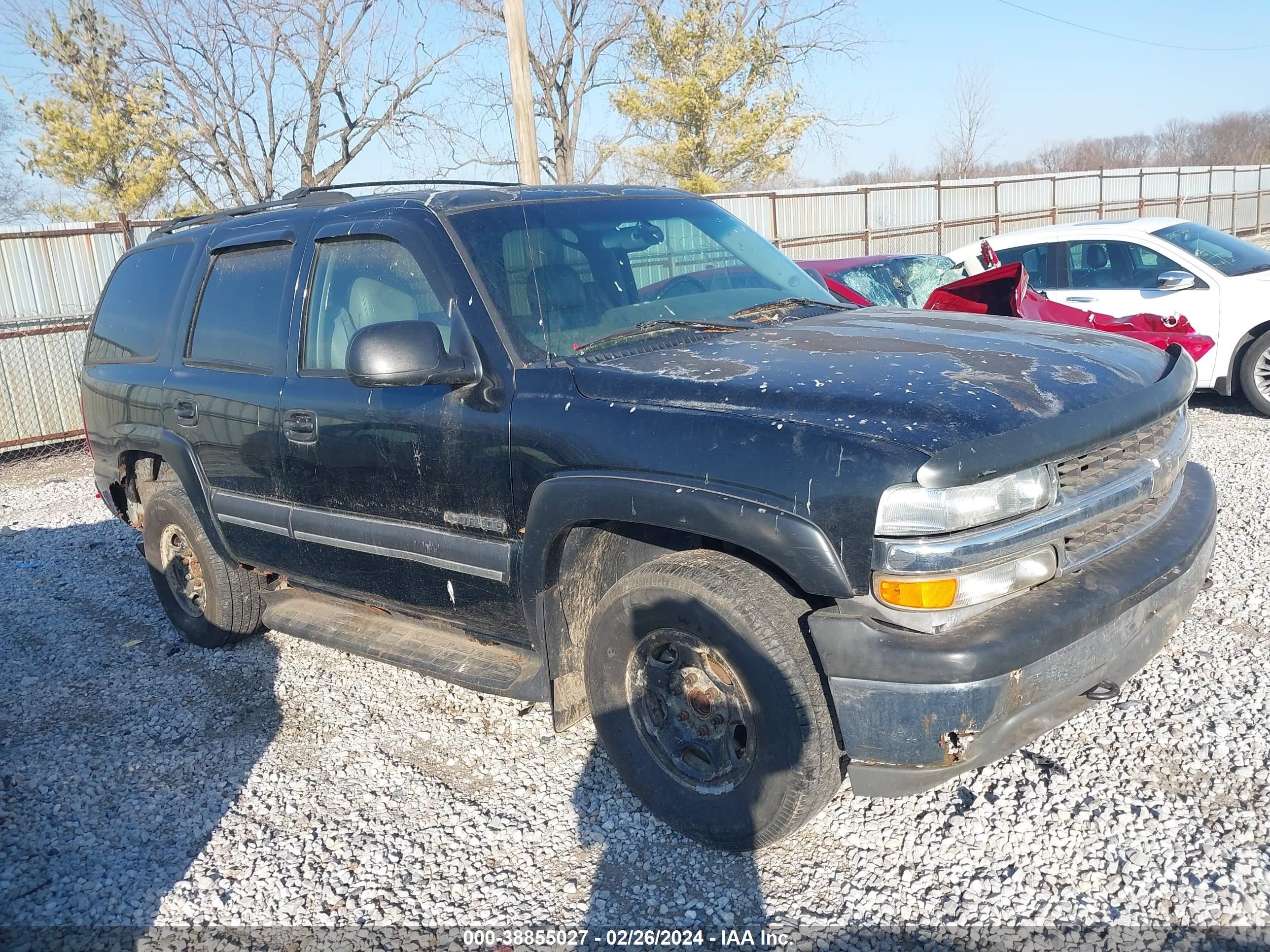 CHEVROLET TAHOE 2003 1gnek13z63j204971