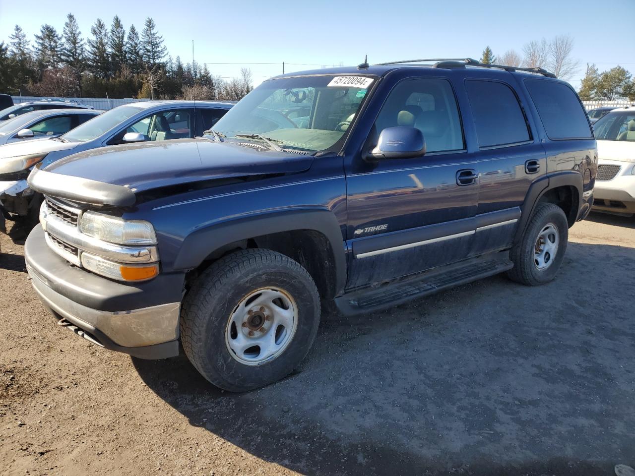 CHEVROLET TAHOE 2003 1gnek13z63r249863