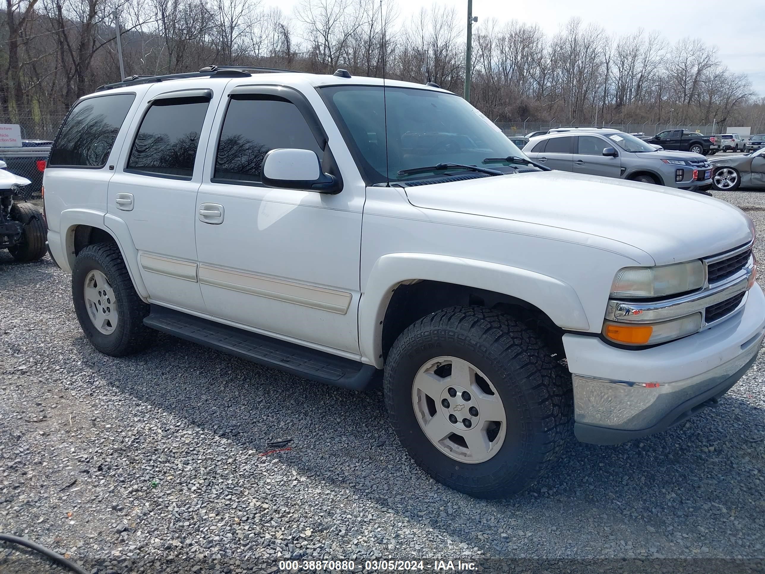 CHEVROLET TAHOE 2004 1gnek13z64r237228