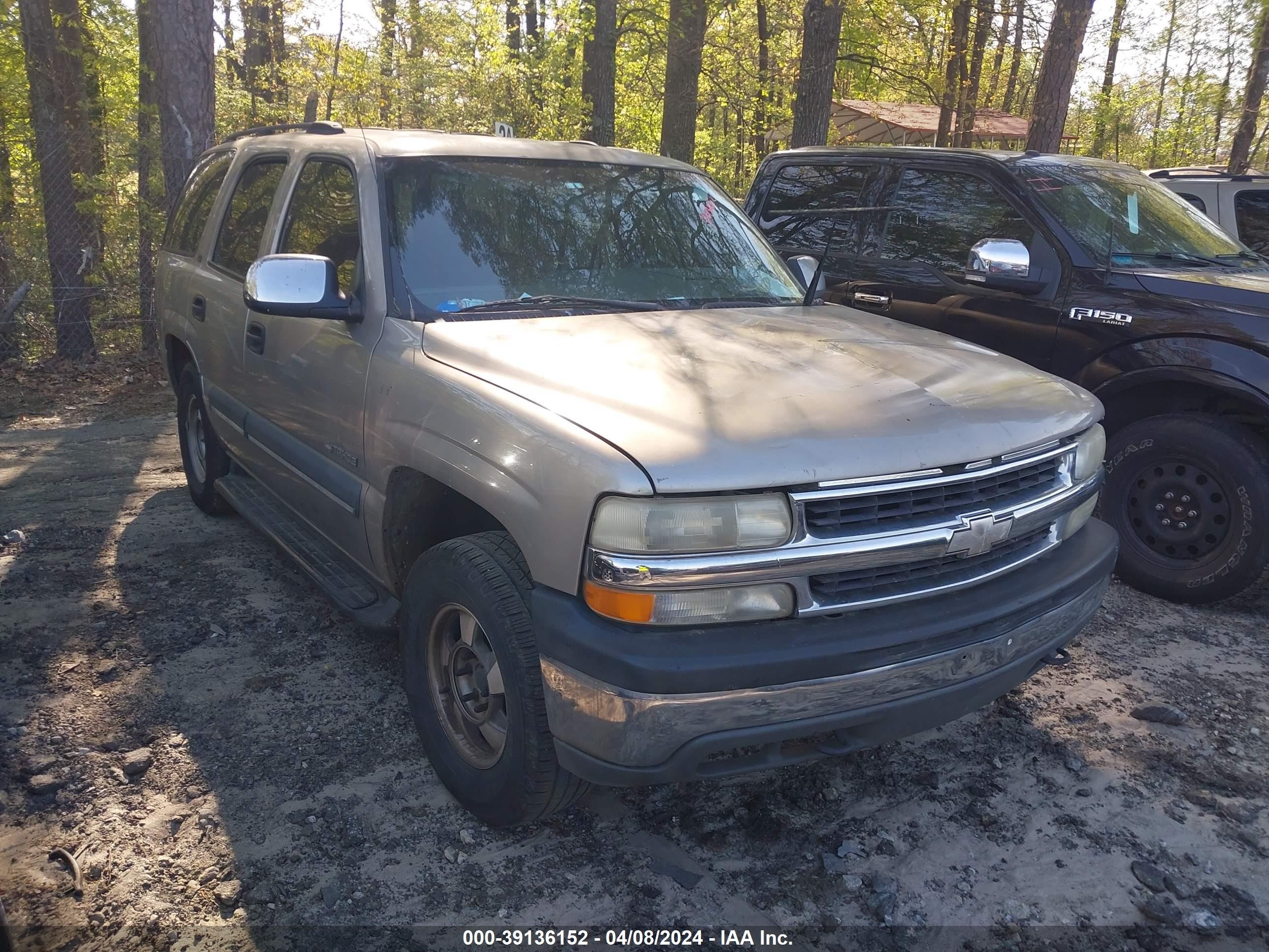 CHEVROLET TAHOE 2002 1gnek13z72j195700