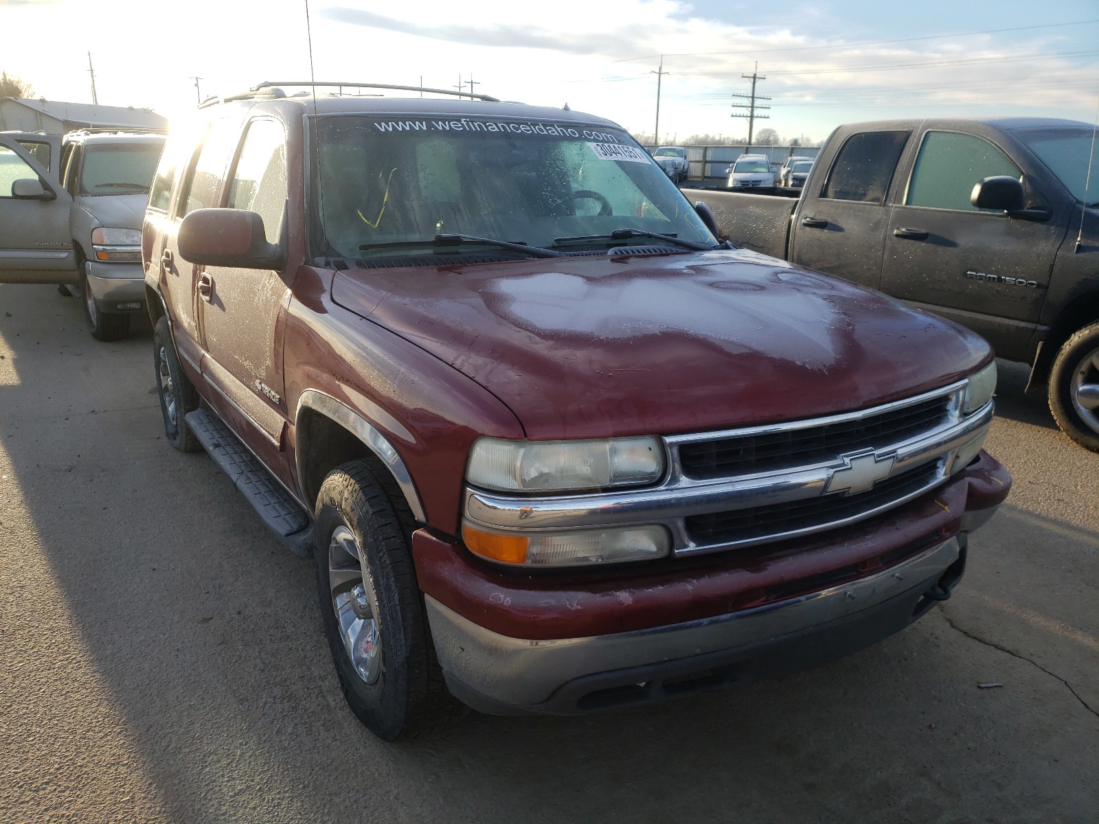 CHEVROLET TAHOE K150 2002 1gnek13z72j259847