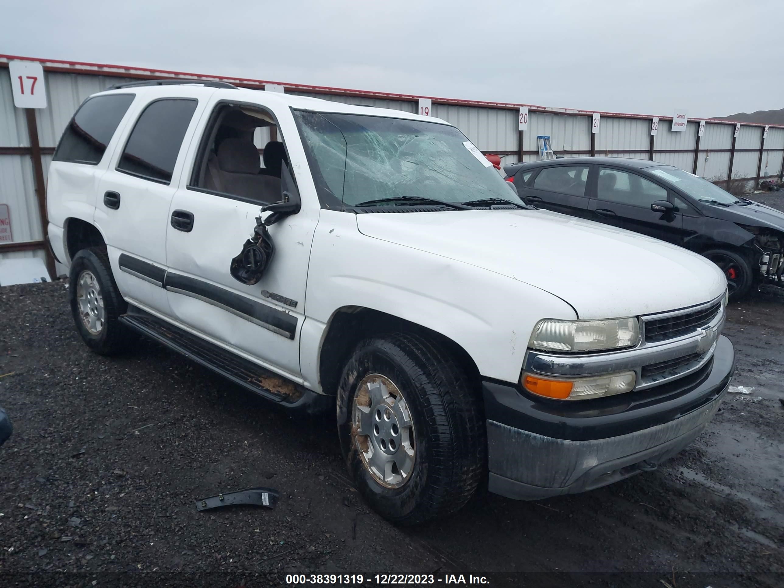 CHEVROLET TAHOE 2003 1gnek13z73j130444