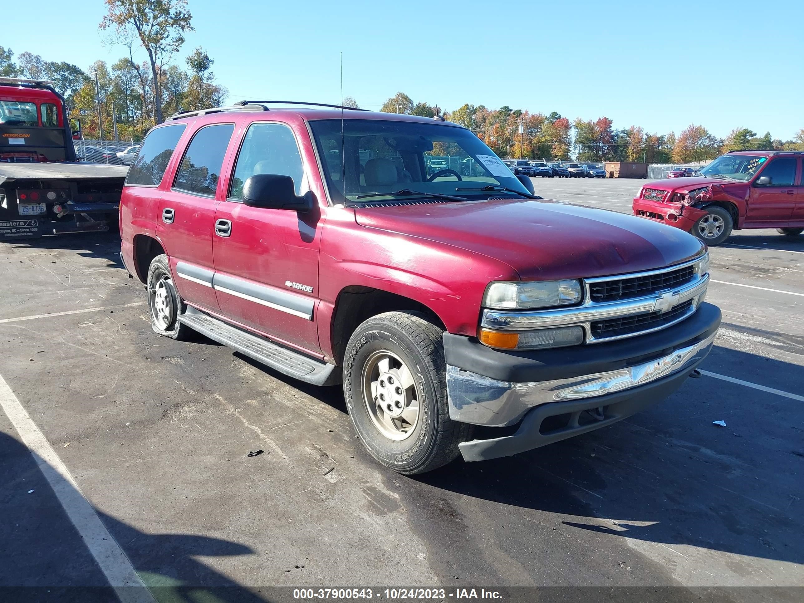 CHEVROLET TAHOE 2003 1gnek13z73j191230