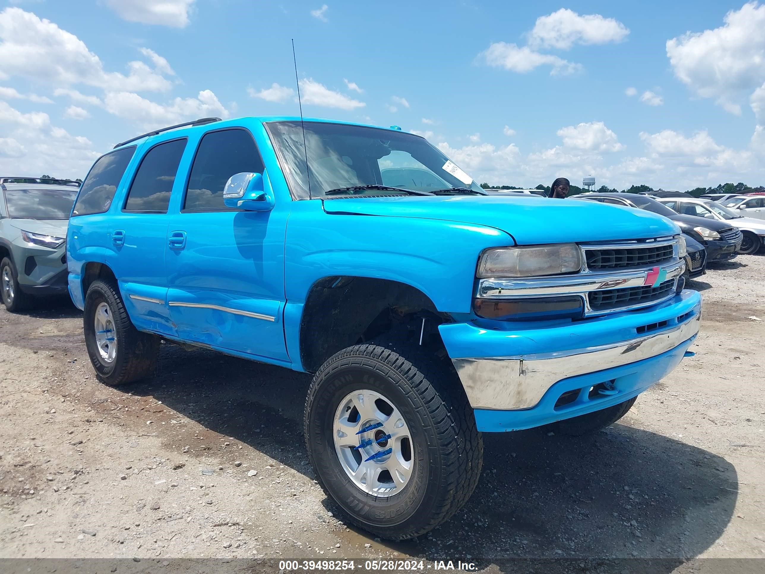 CHEVROLET TAHOE 2003 1gnek13z73r238130