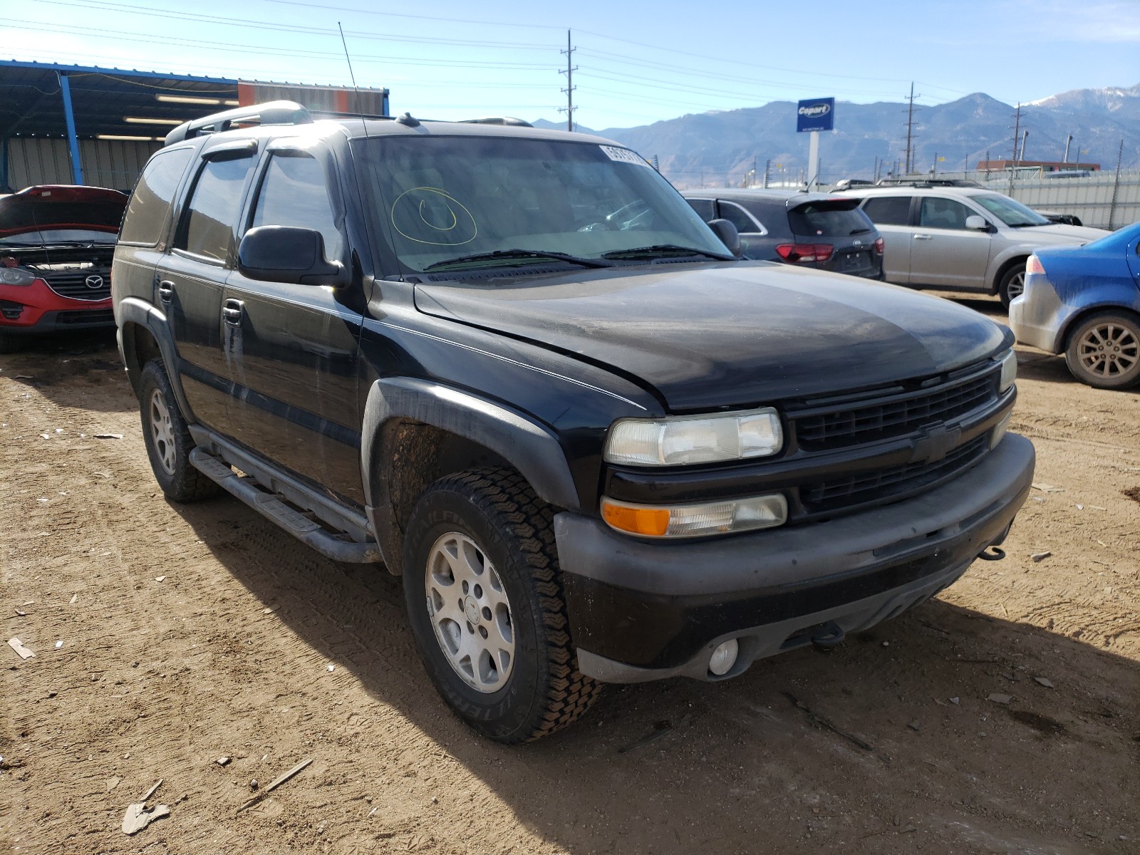 CHEVROLET TAHOE K150 2003 1gnek13z83r236709