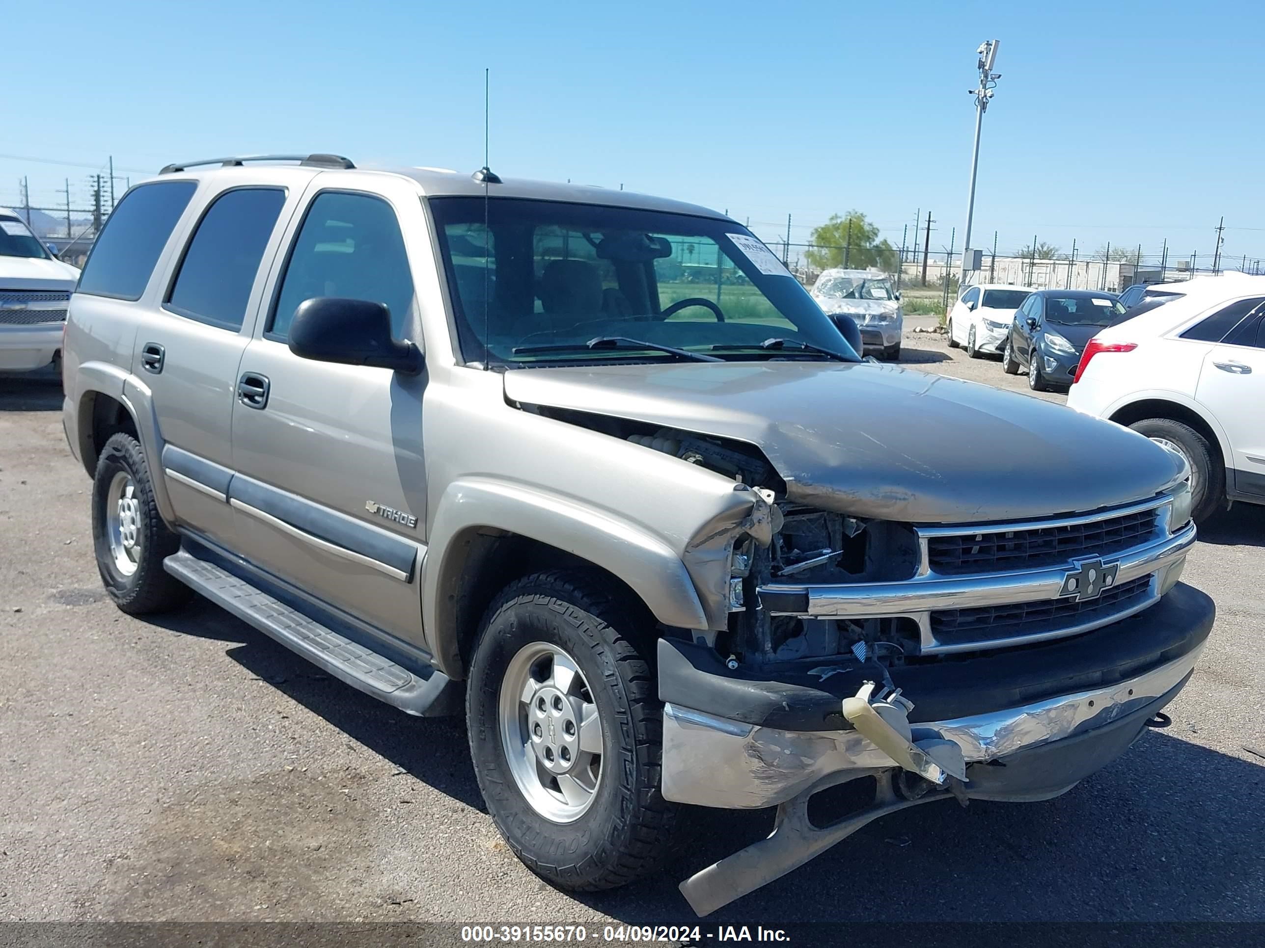 CHEVROLET TAHOE 2003 1gnek13z83r250836