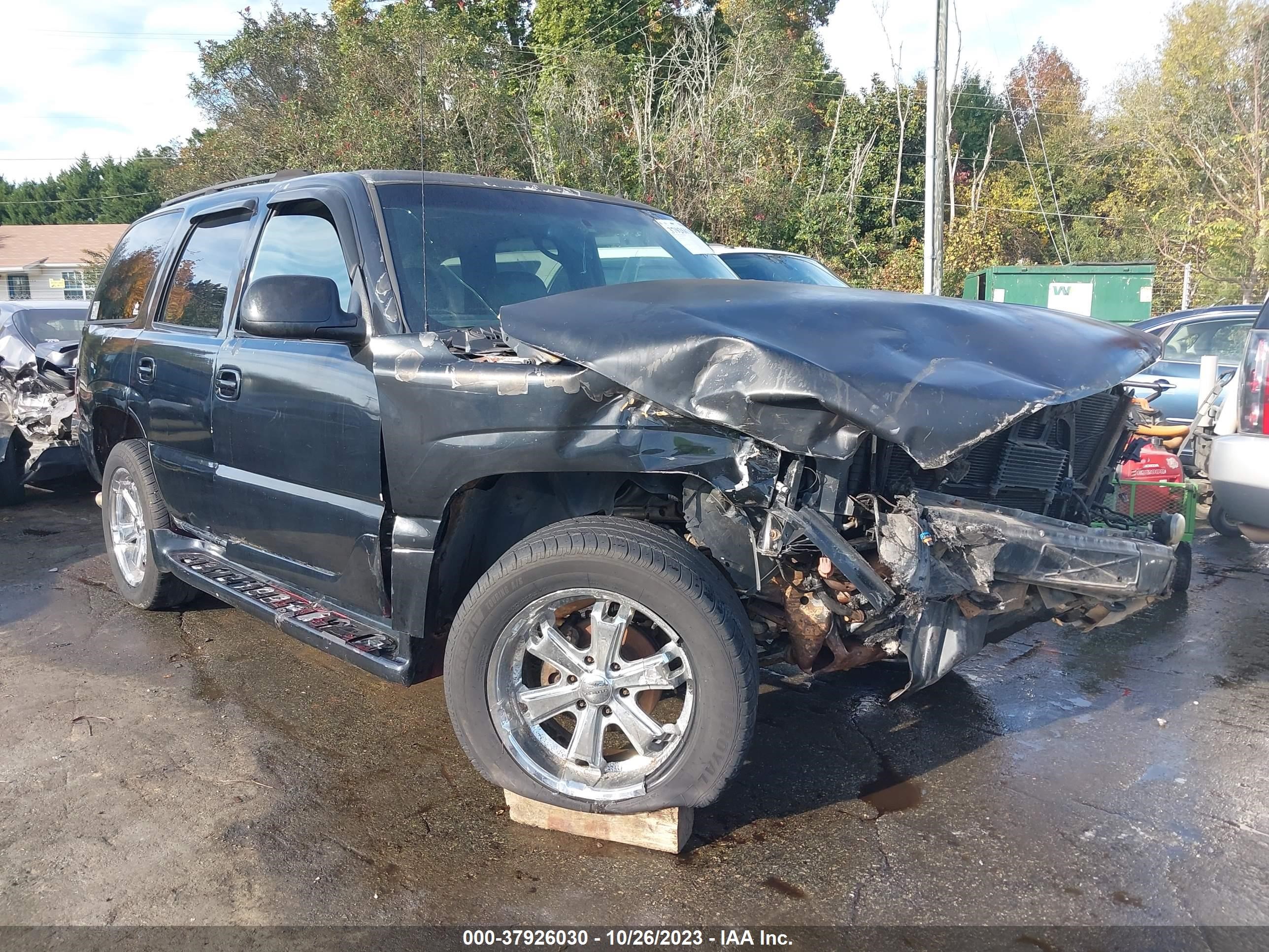 CHEVROLET TAHOE 2002 1gnek13z92j187811