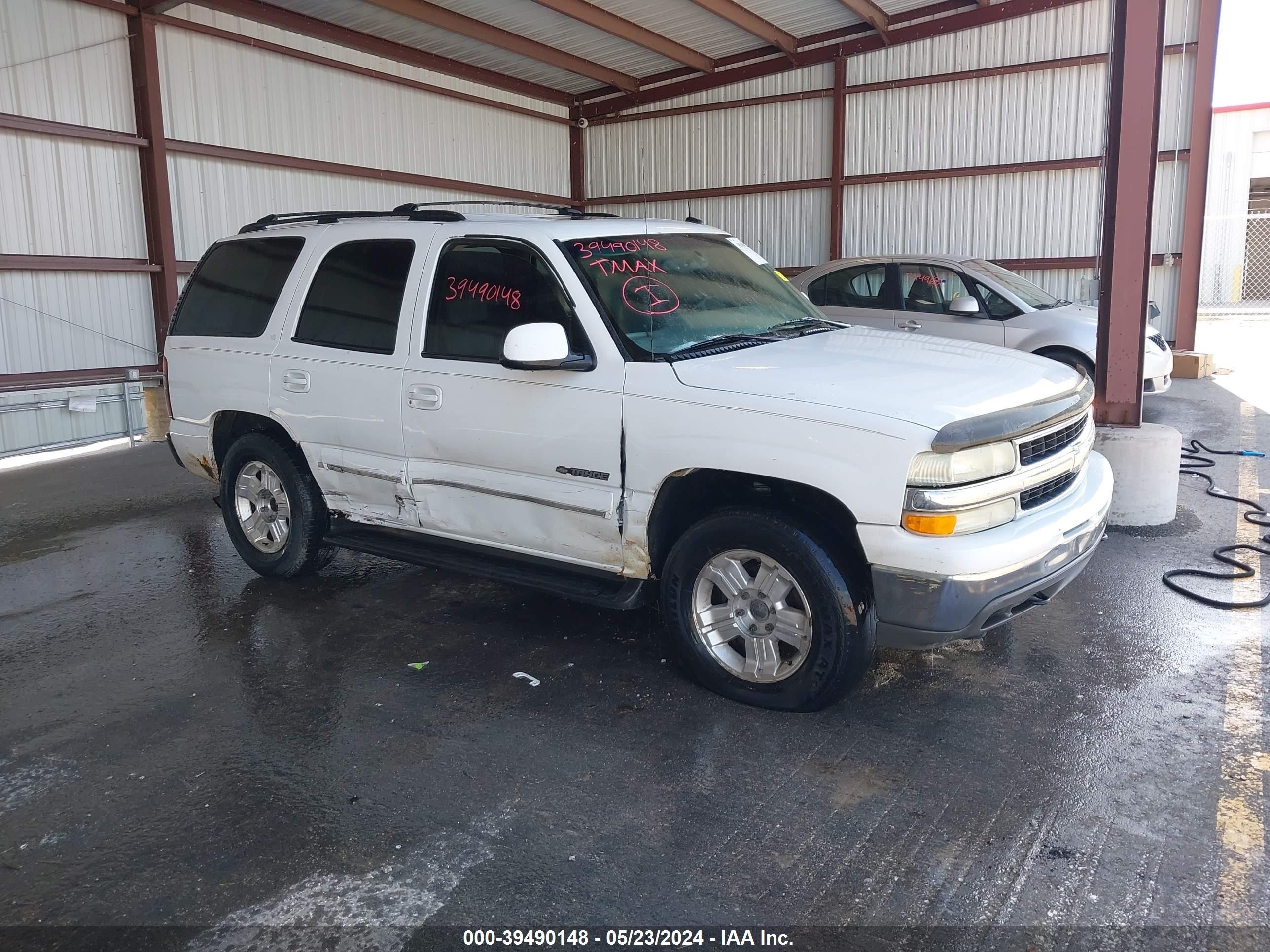 CHEVROLET TAHOE 2002 1gnek13z92j282899