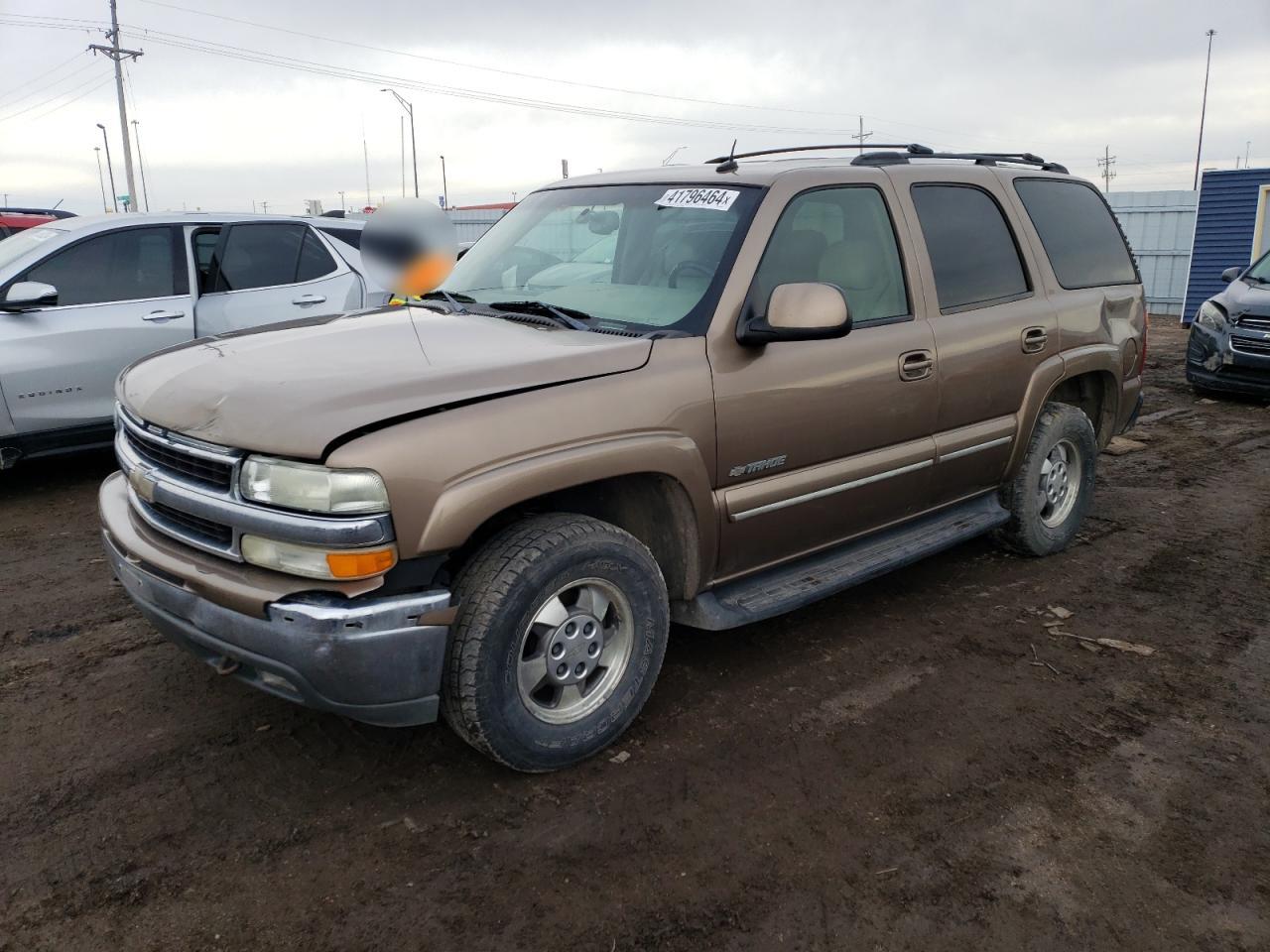 CHEVROLET TAHOE 2003 1gnek13z93r167271